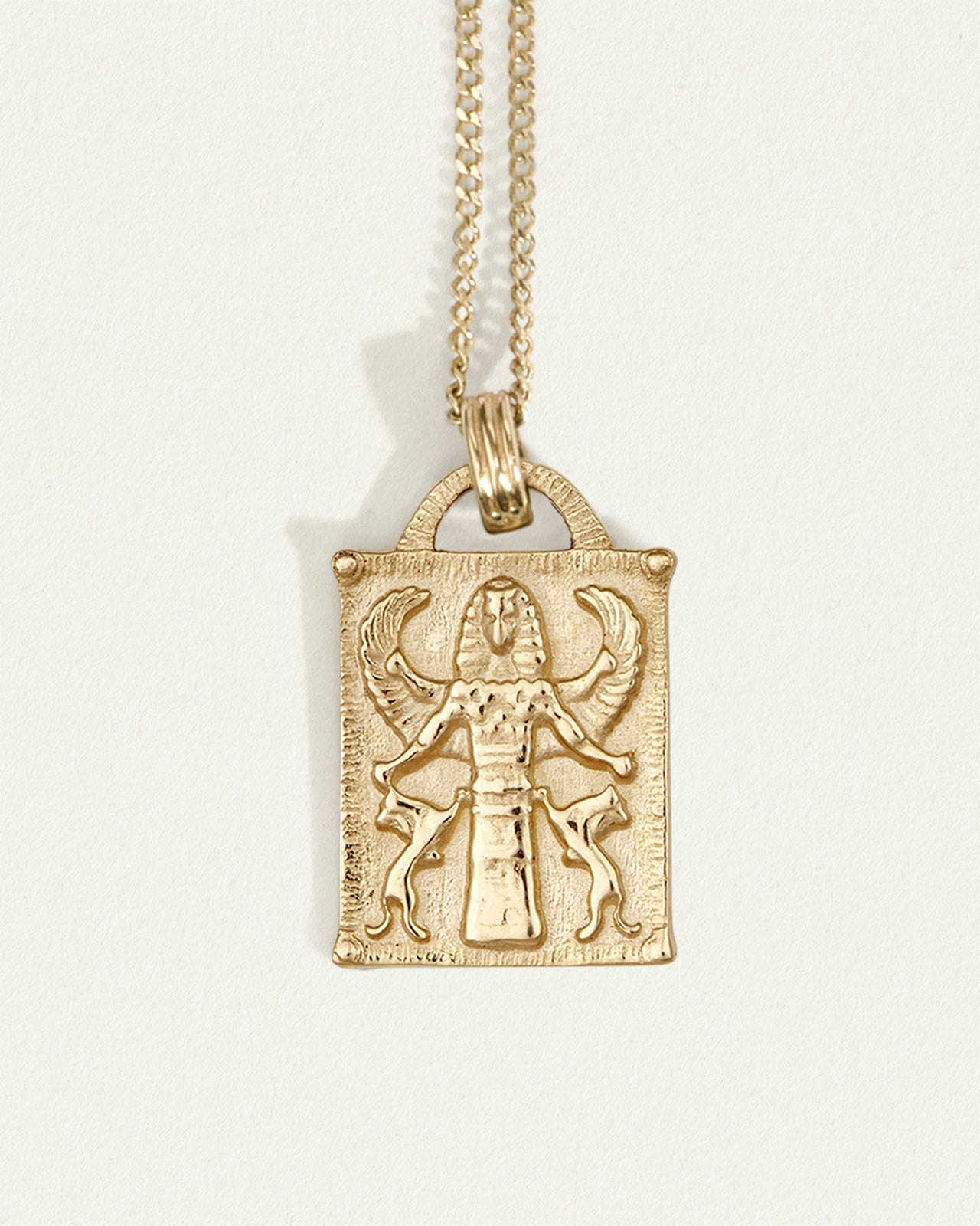 Queen of Heaven Necklace Solid Gold