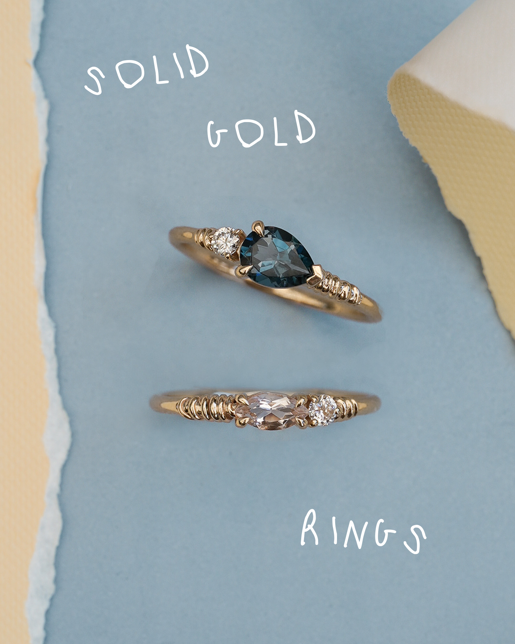 Solid Gold Rings
