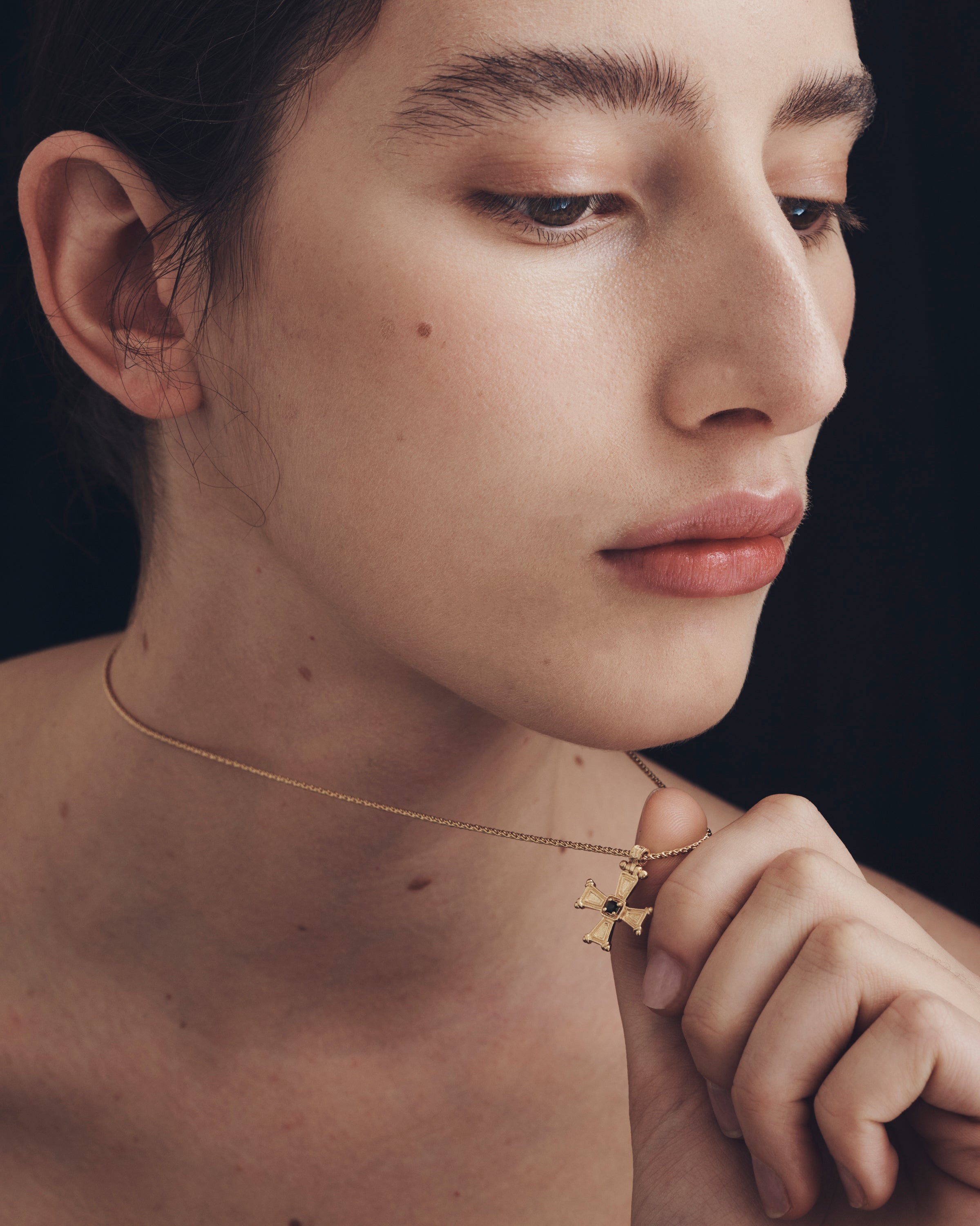 Crista Necklace Gold Vermeil