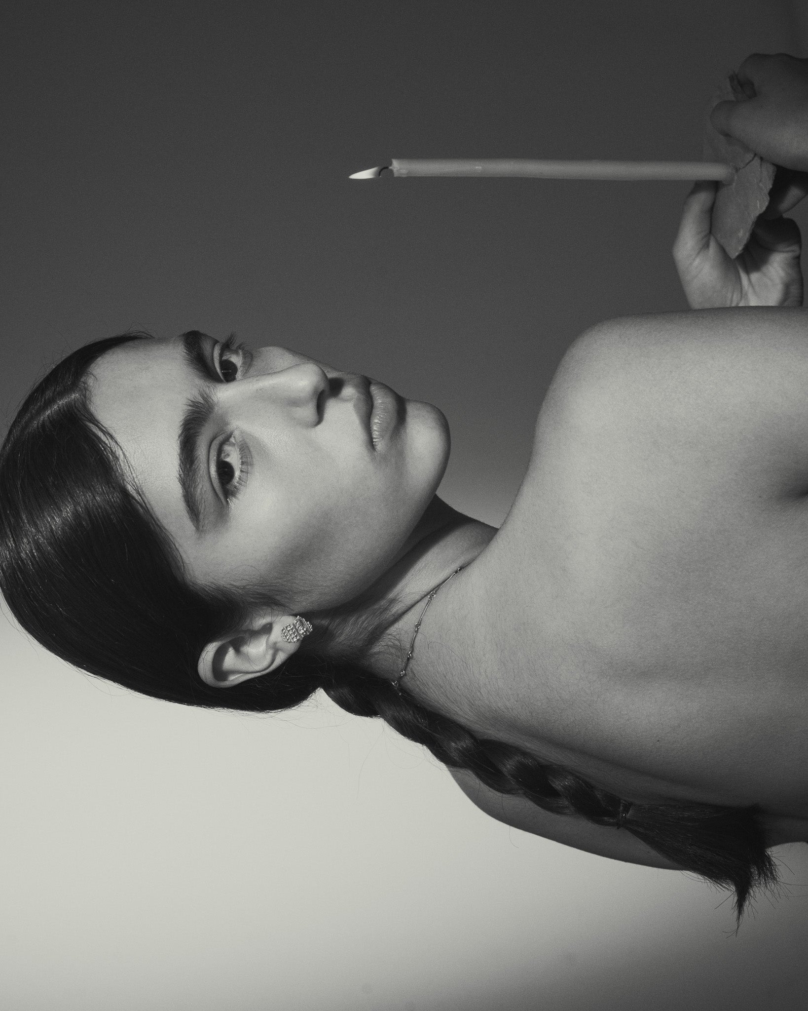 Relic VII Asymmetrical Earrings Solid Gold