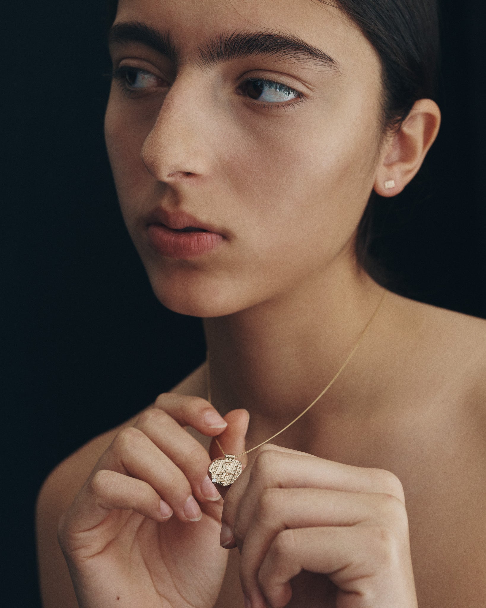 Relic VIII Necklace Diamond Solid Gold