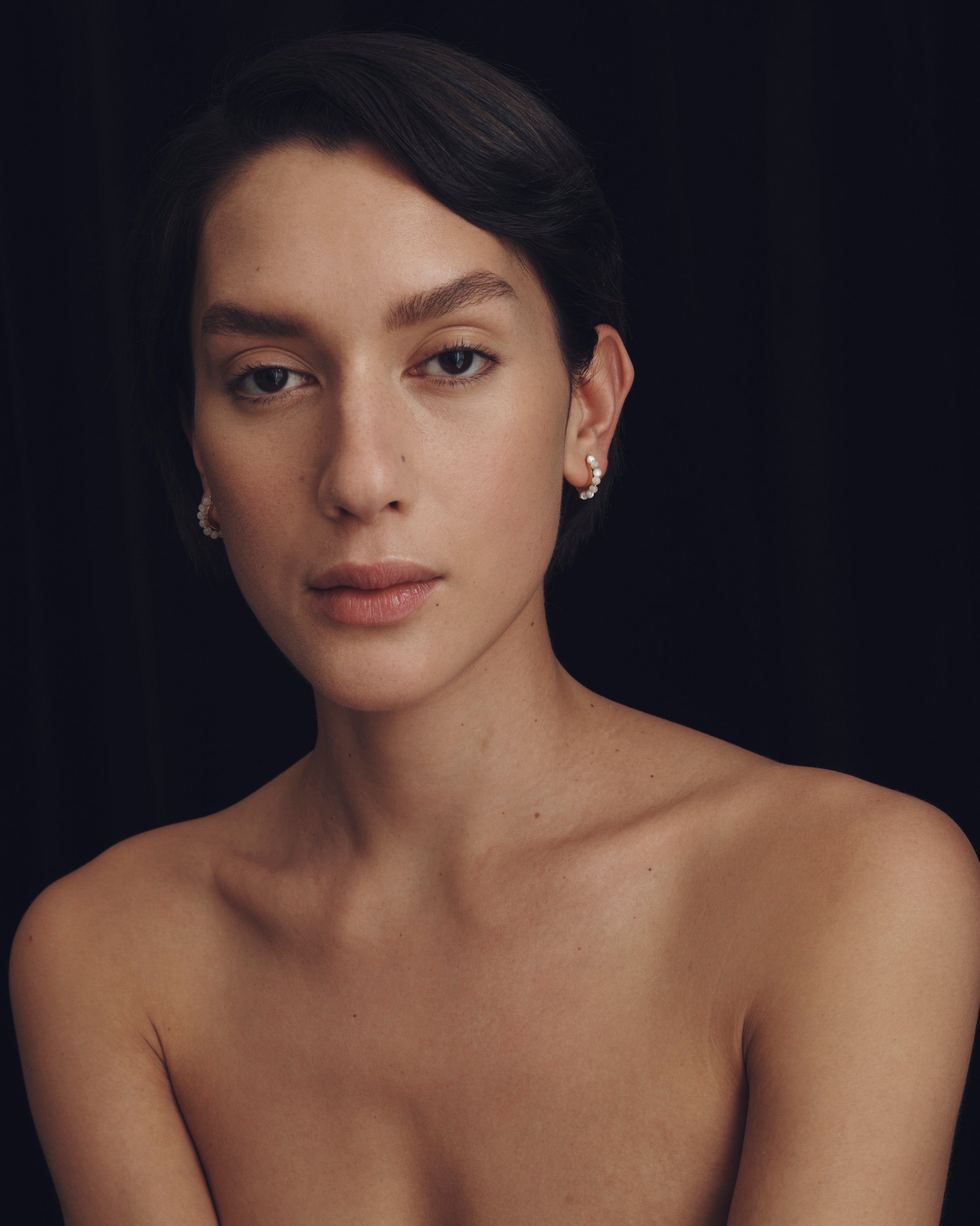 Ines Earrings Gold Vermeil