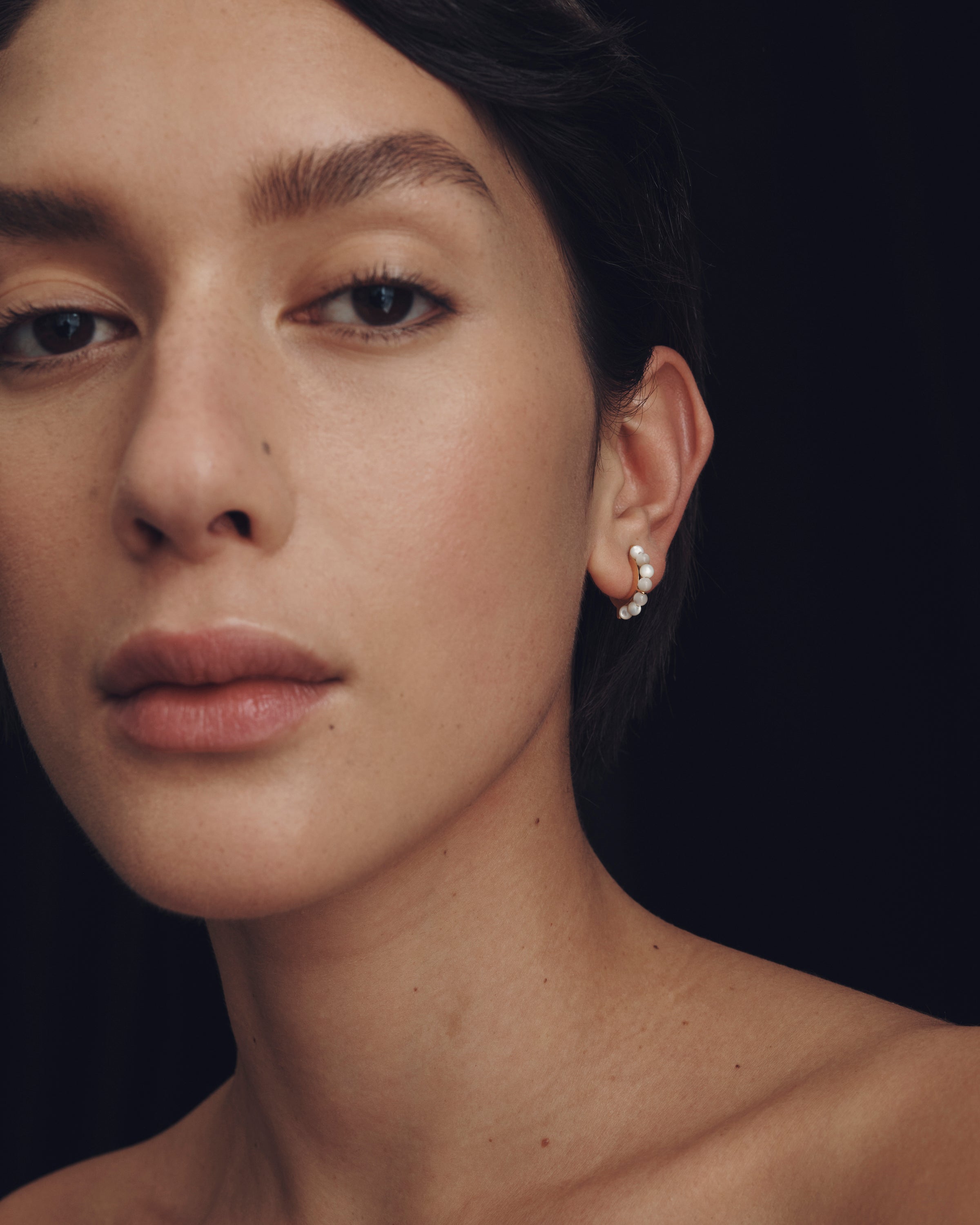 Ines Earrings Gold Vermeil