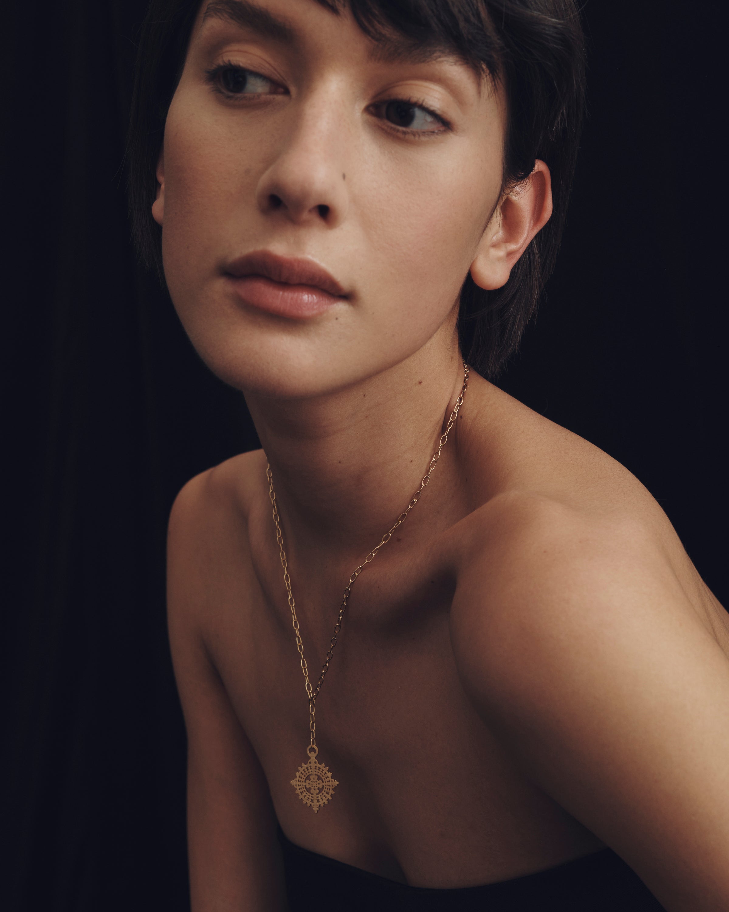 Anki Necklace Gold Vermeil