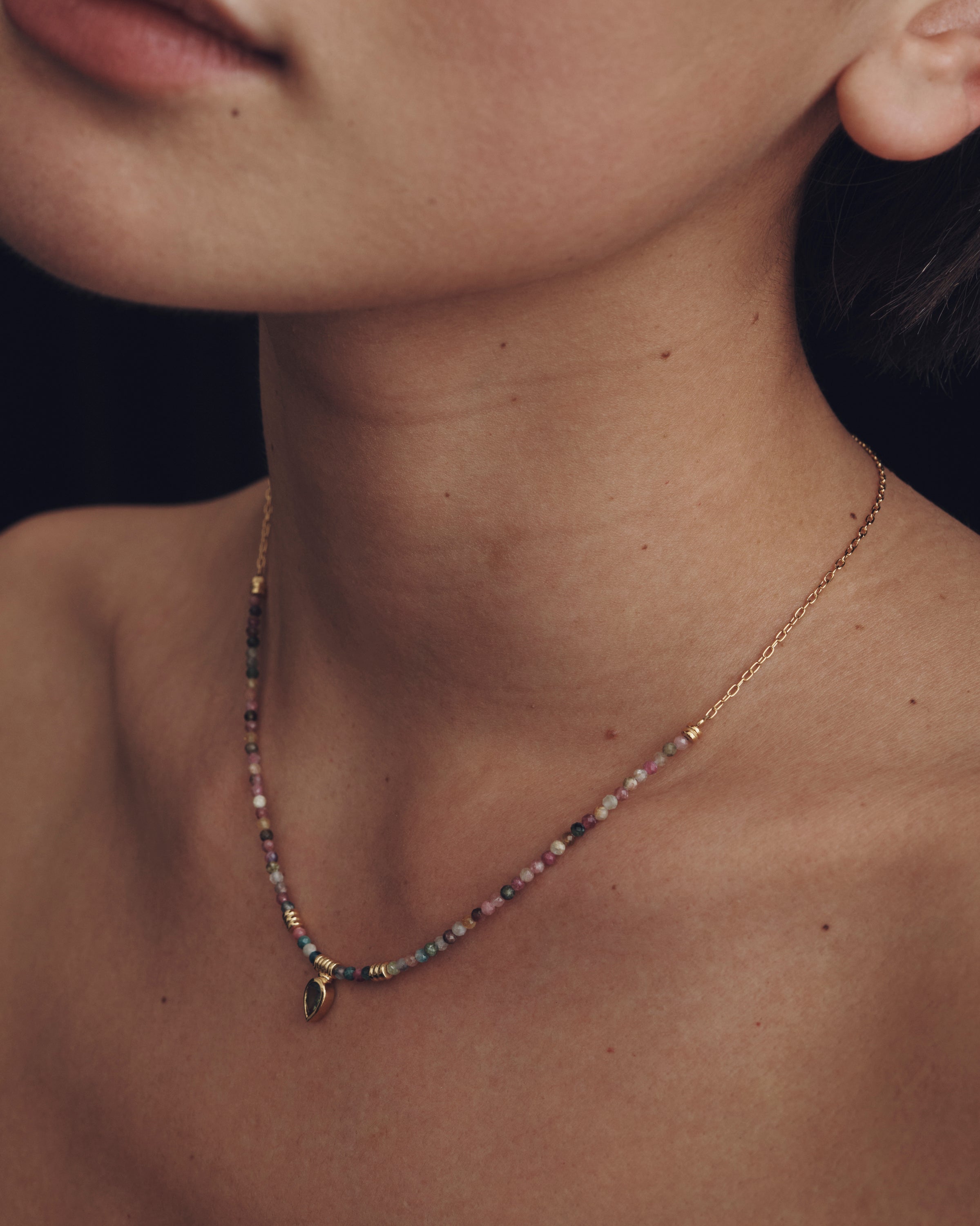 Santorini Necklace Gold Vermeil