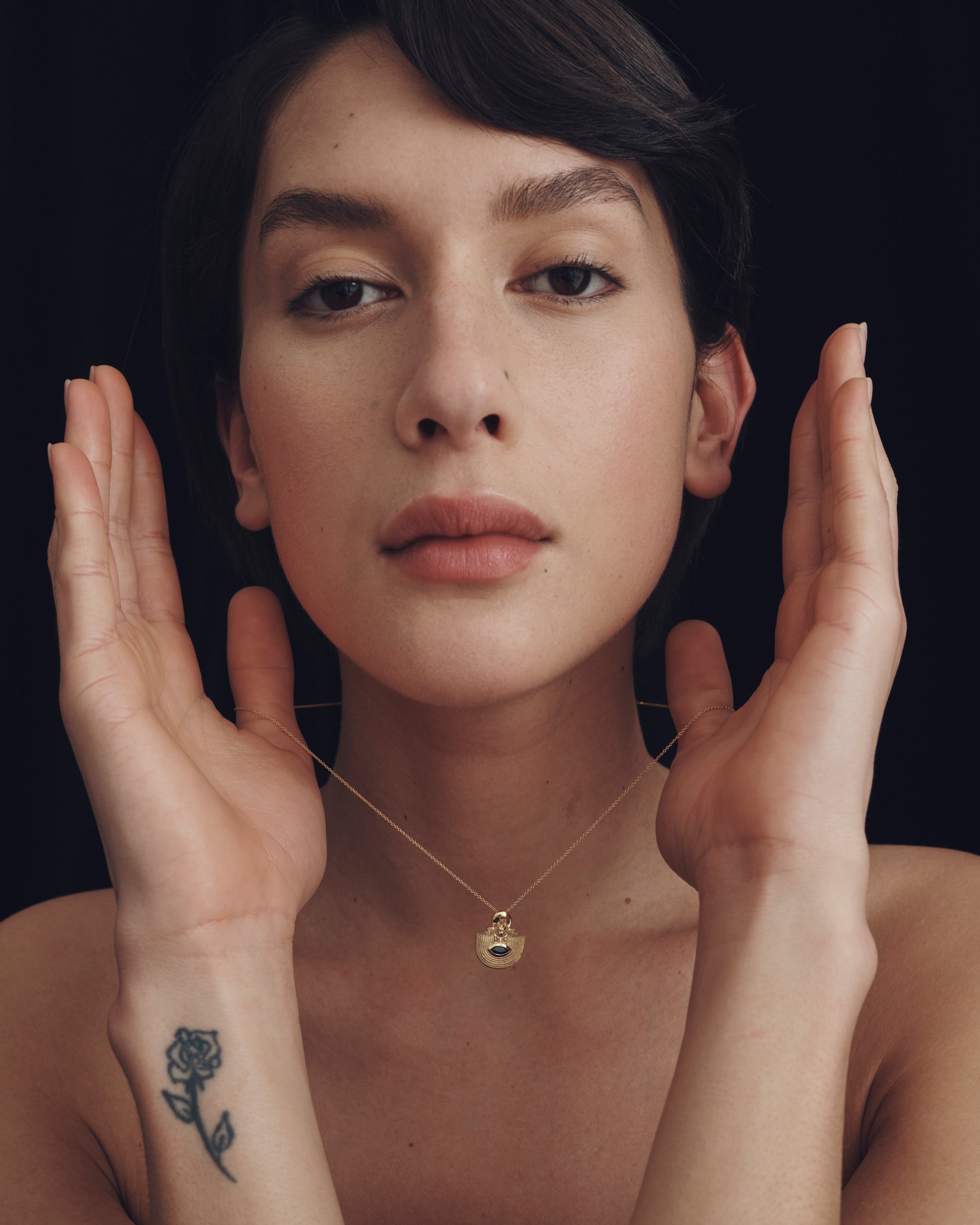 Sekhmet Necklace Gold Vermeil