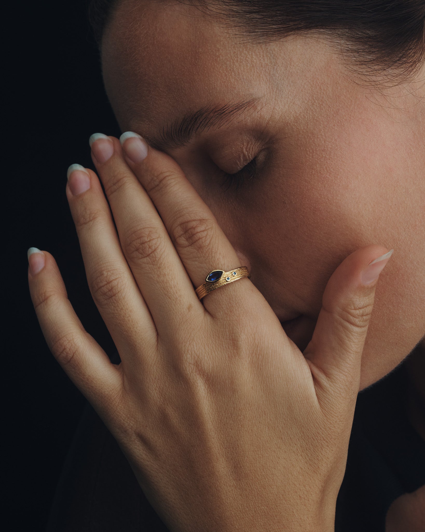 Alessandra Ring Gold Vermeil