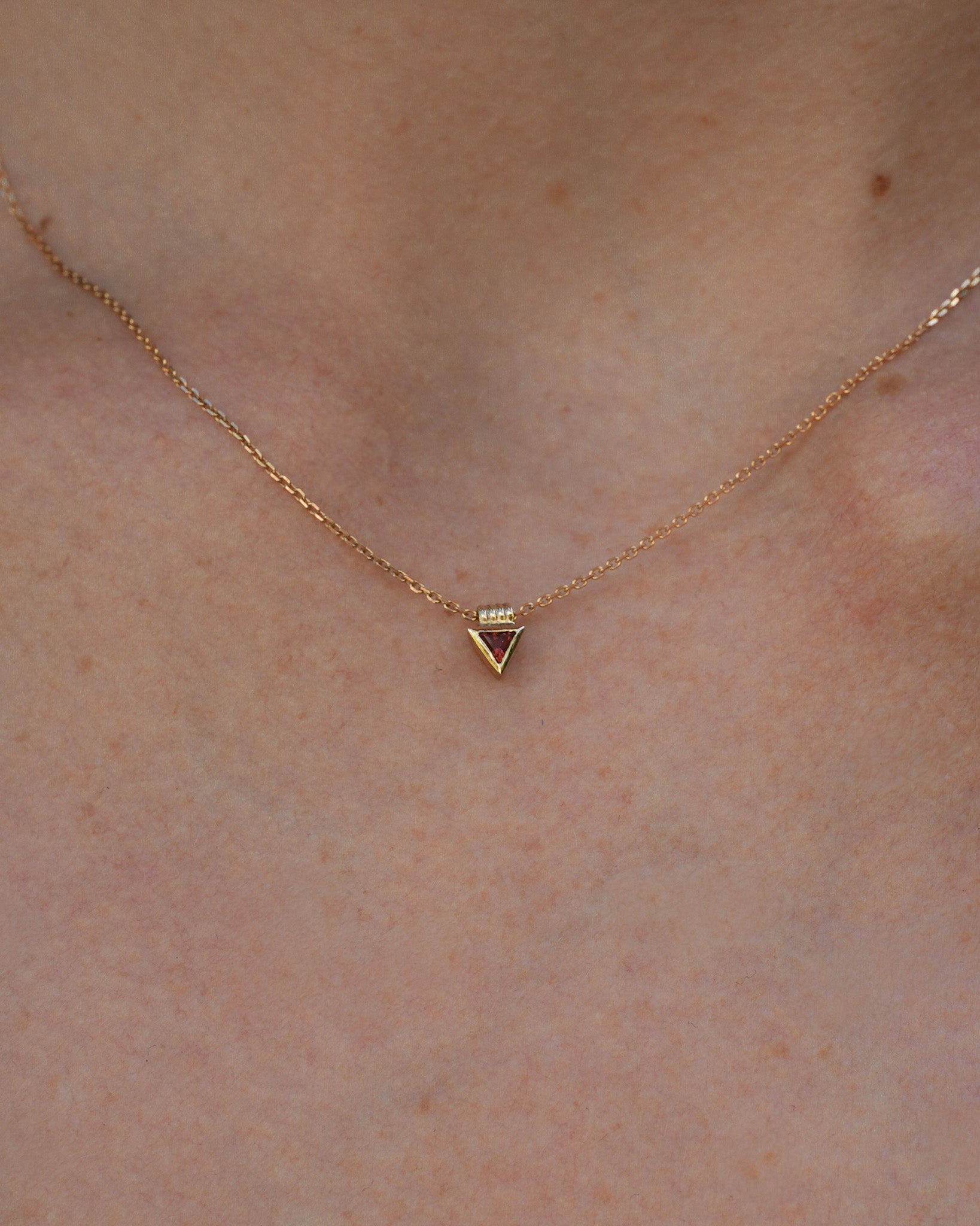 Chalice Necklace Solid Gold