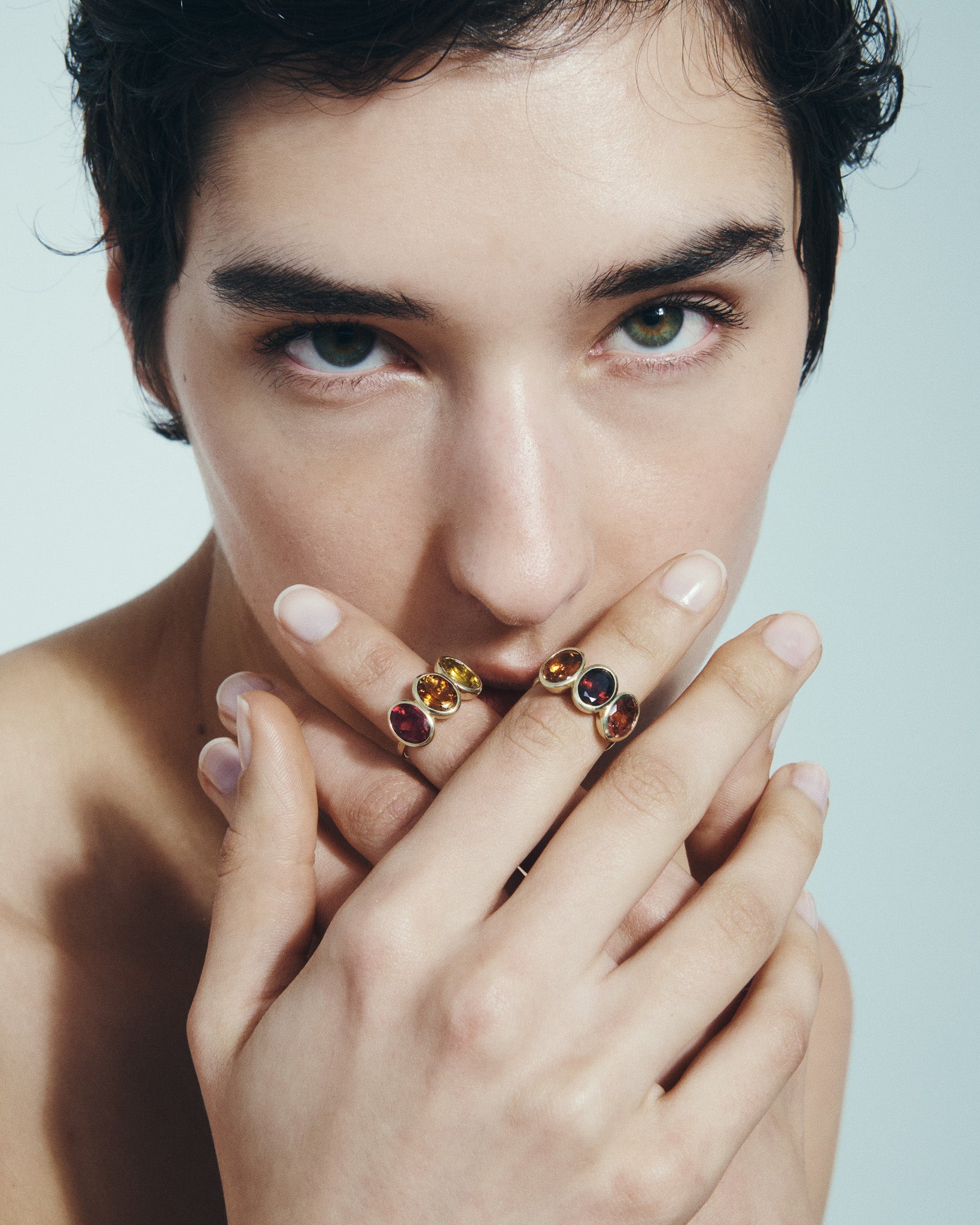 Beloved Trilogy 0.1 Ring Solid Gold