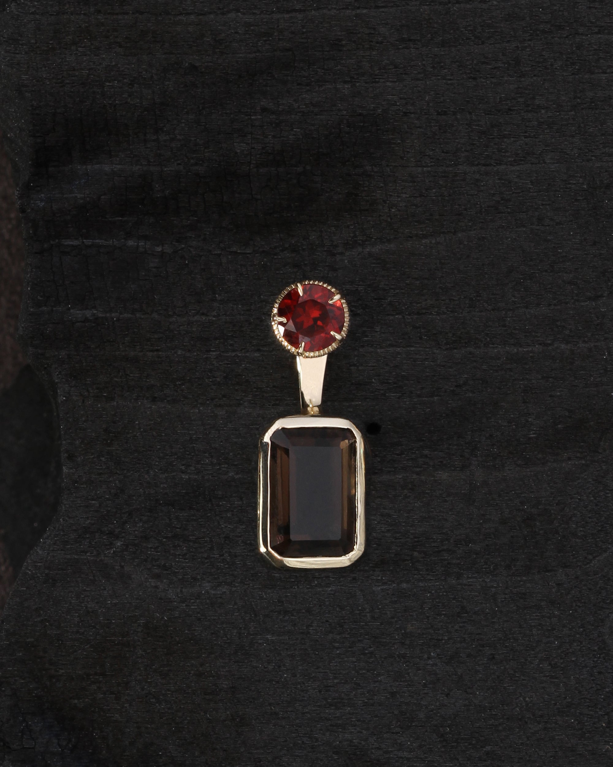 Stella 0.50ct Garnet Earrings Solid Gold