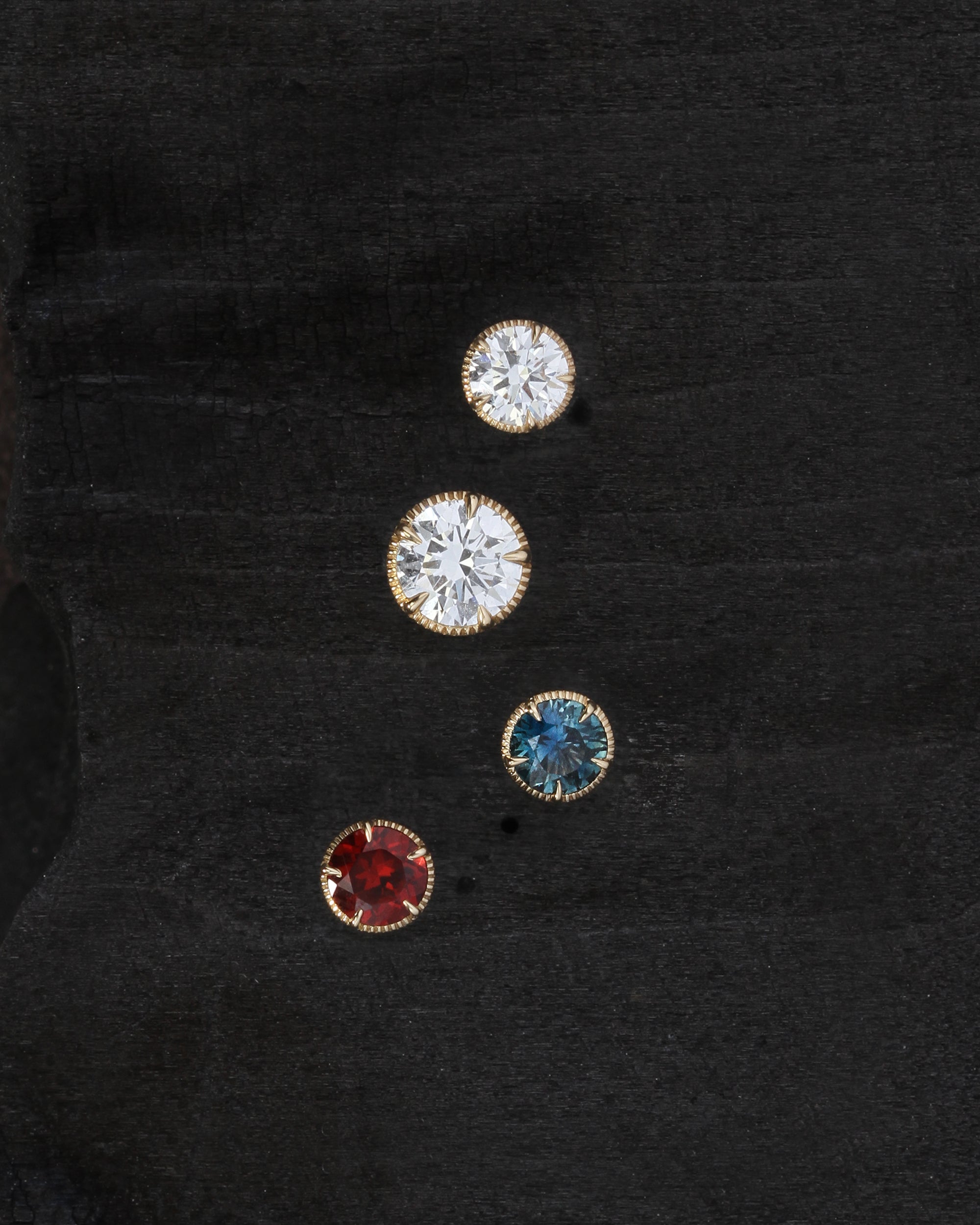 Stella 0.50ct Sapphire Earrings Solid Gold