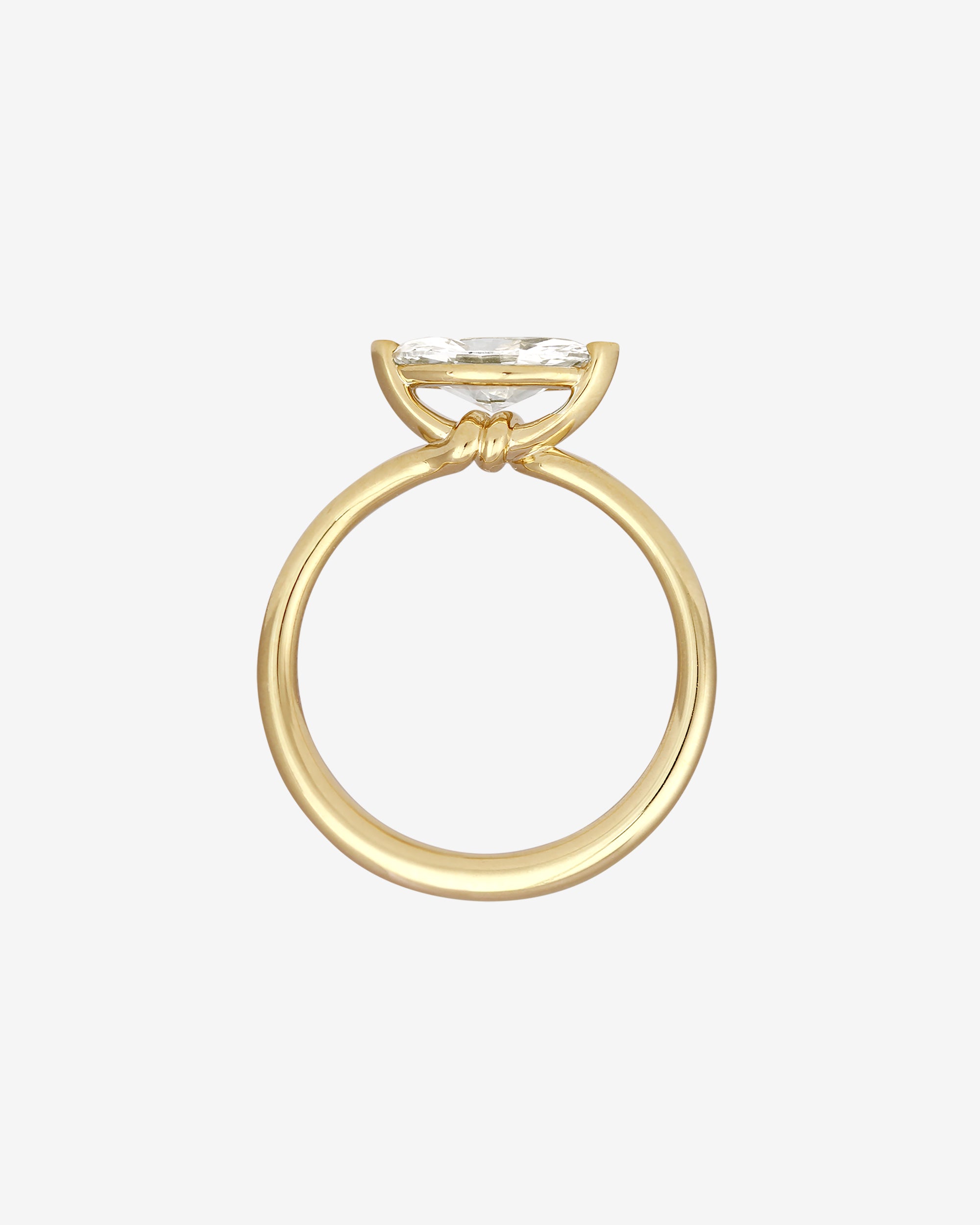 Adama Marquise Ring Solitaire Diamond Solid Gold