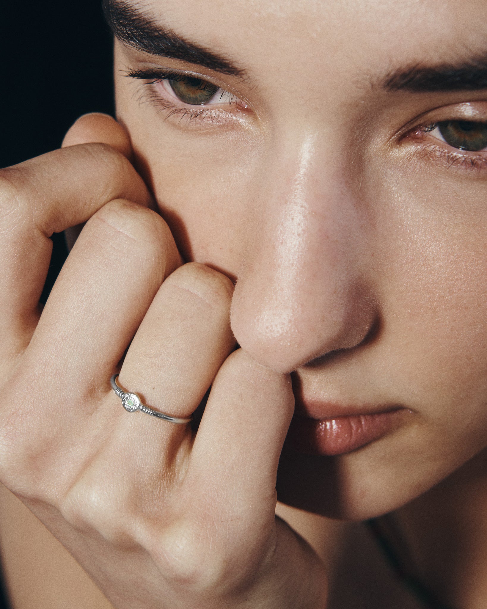 Bia Ring Silver, worn