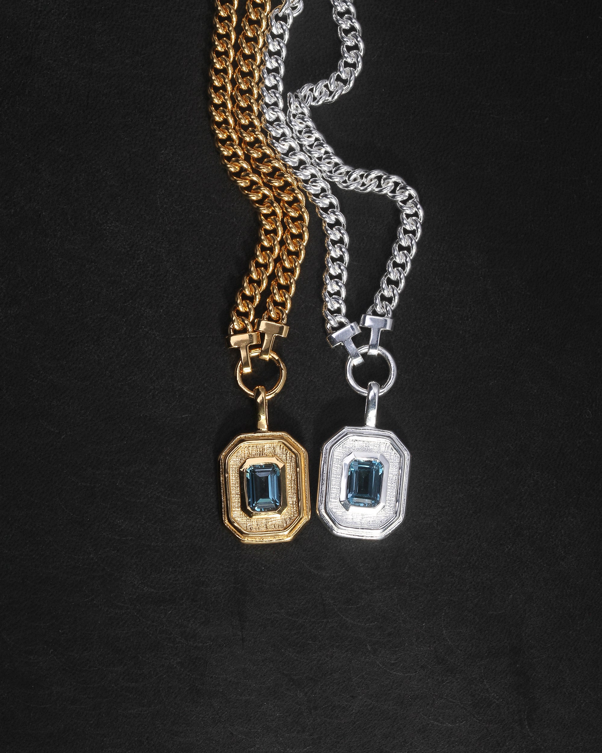 Byzantine Necklace Topaz Silver