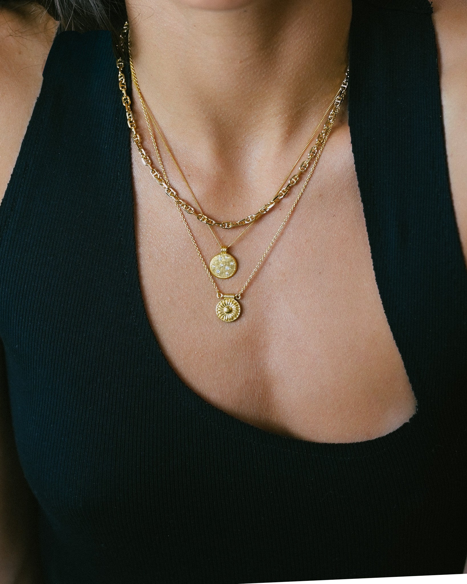 Mariner Chain 3.8mm Gold Vermeil