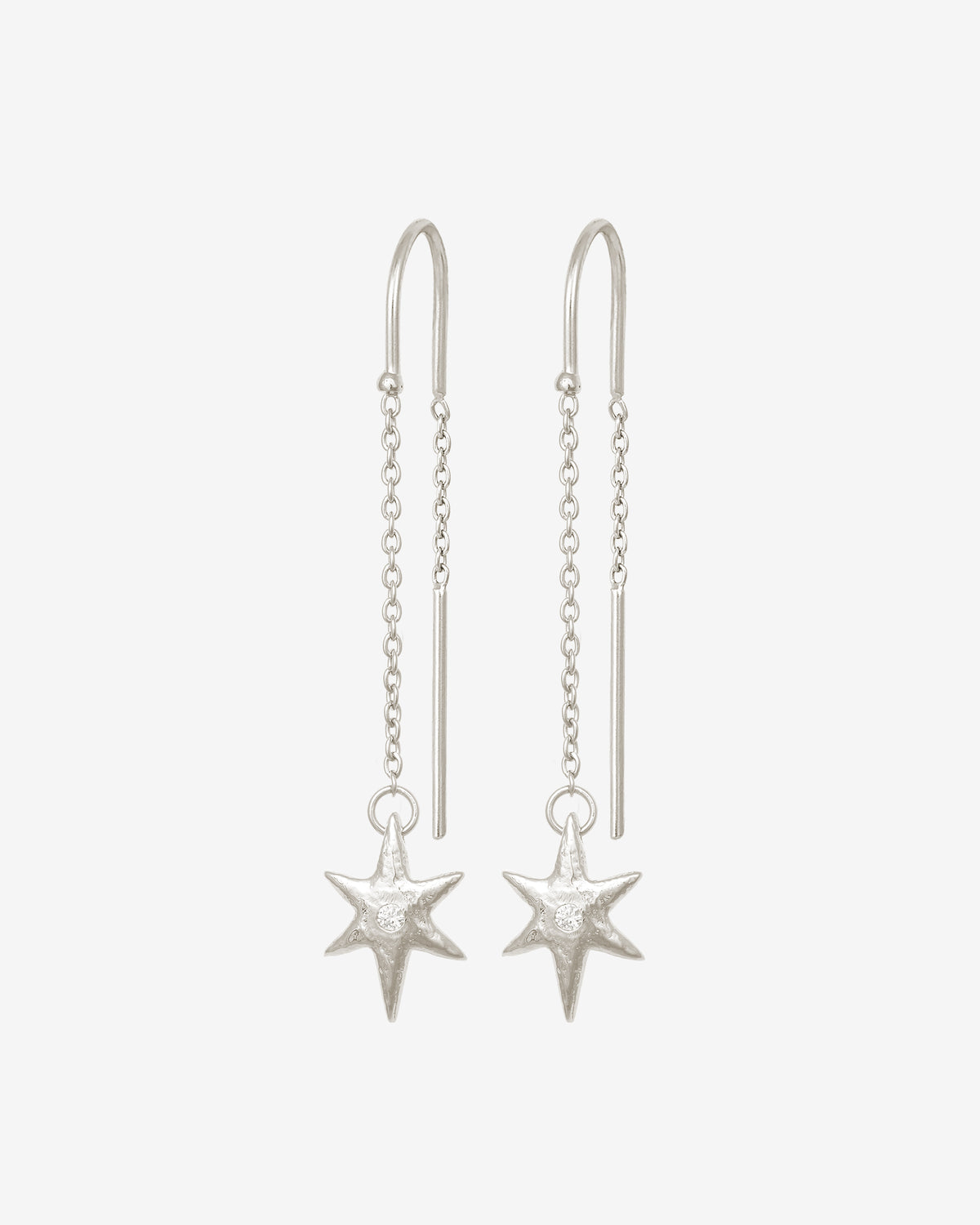 Electra Earrings Silver set with zircon