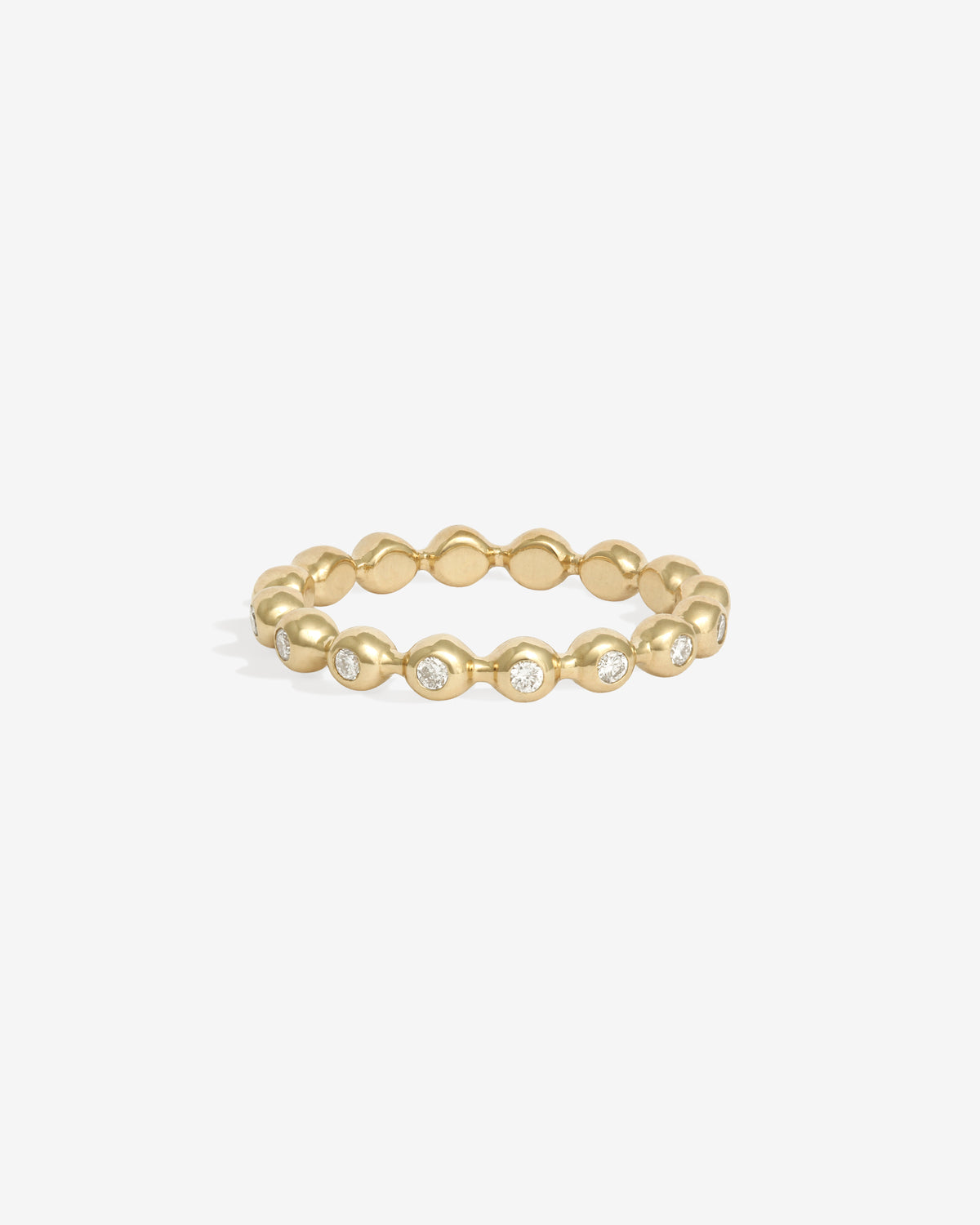 Lela Diamond Ring Solid Gold