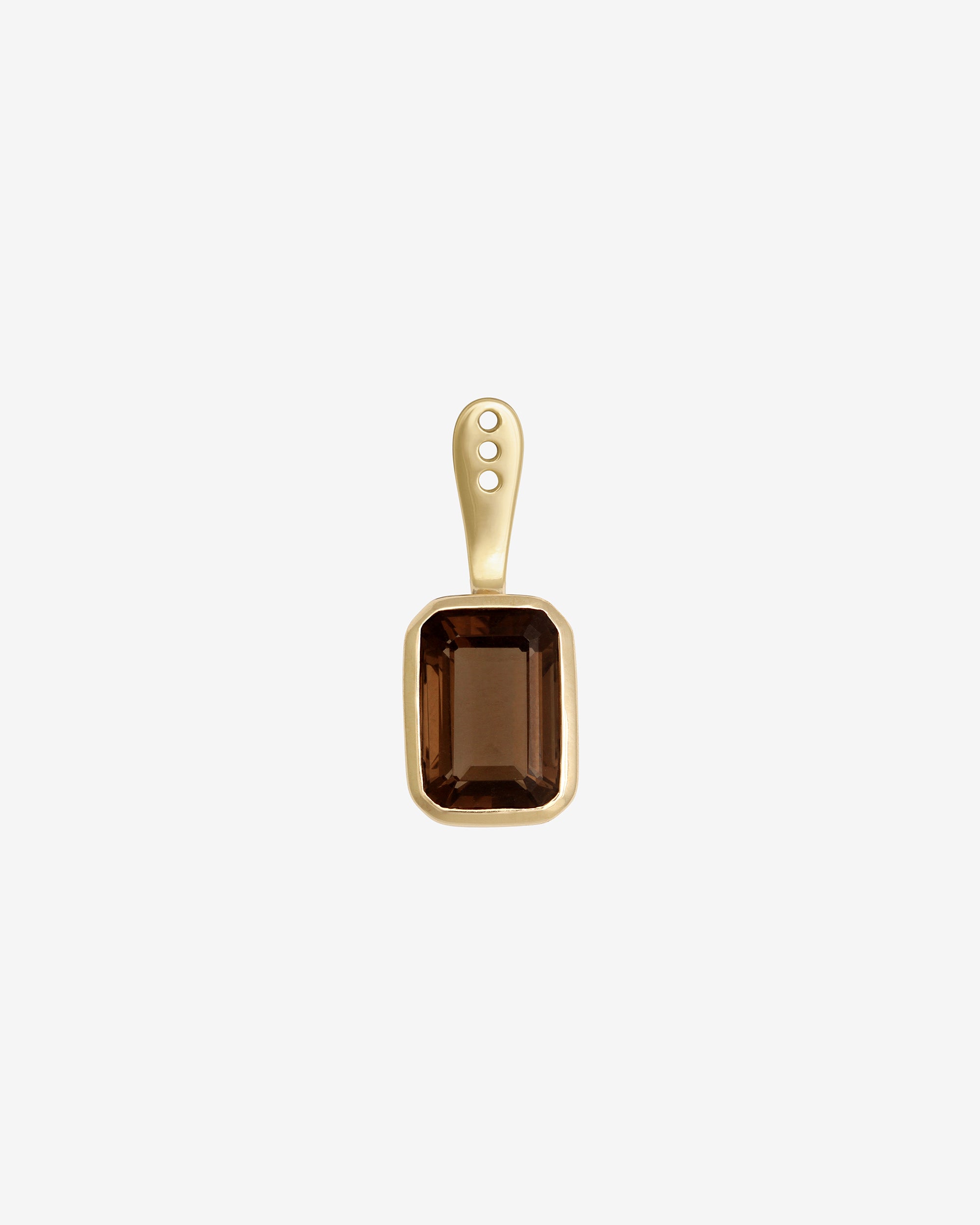 Orbit Quartz Ear Jacket Solid Gold