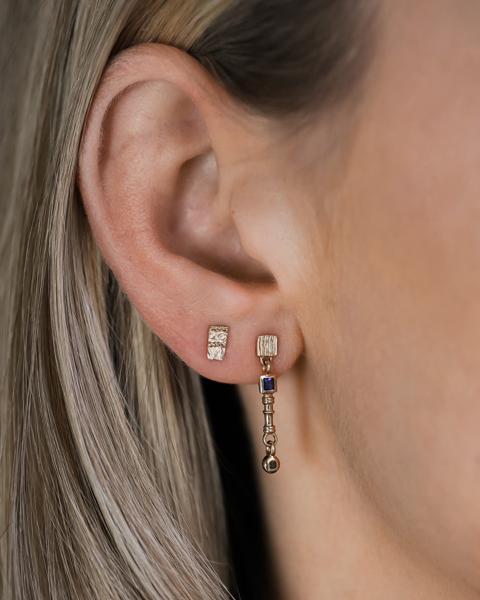 Vero Earrings Solid Gold