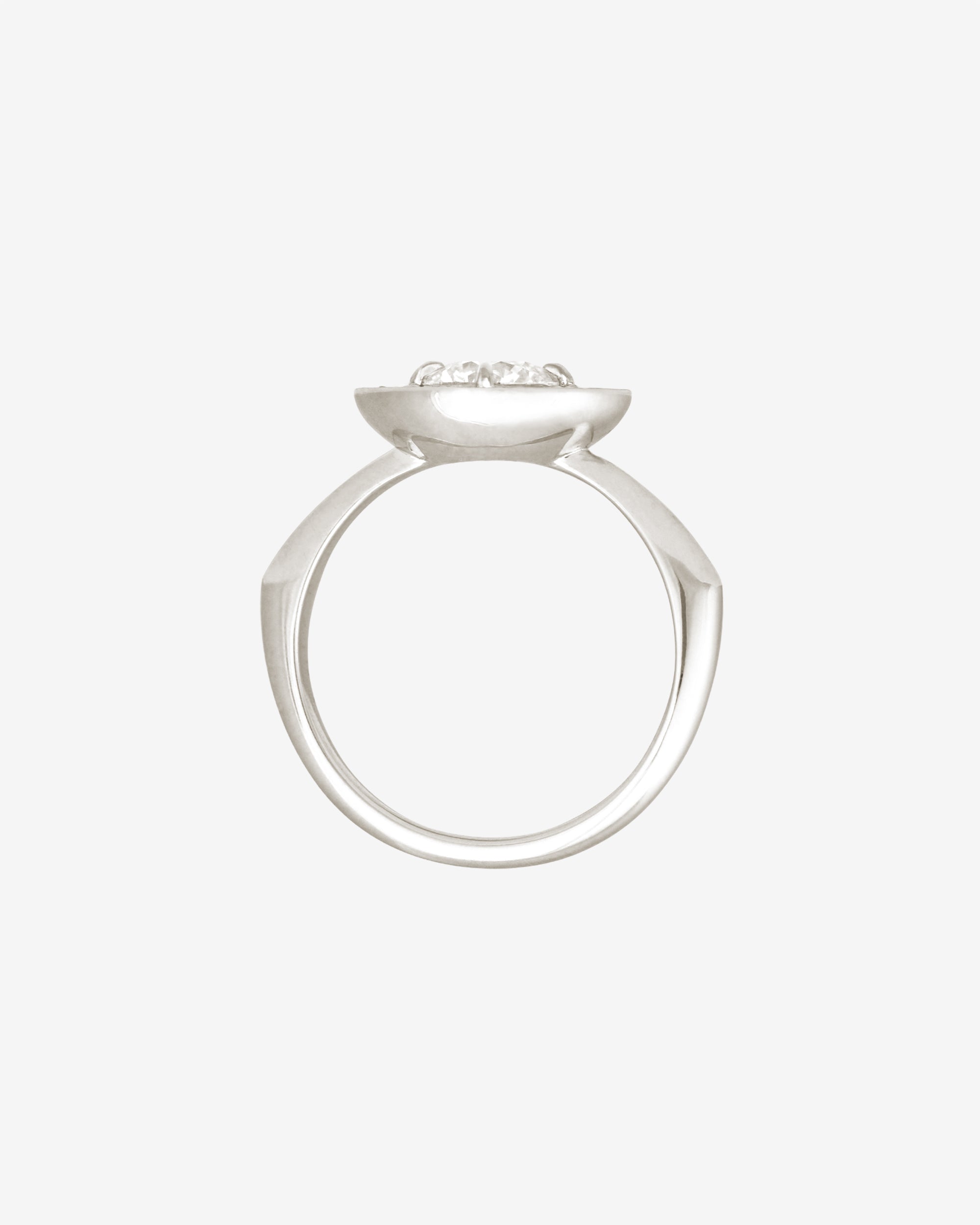 Saba Eye Ring Diamond White Gold