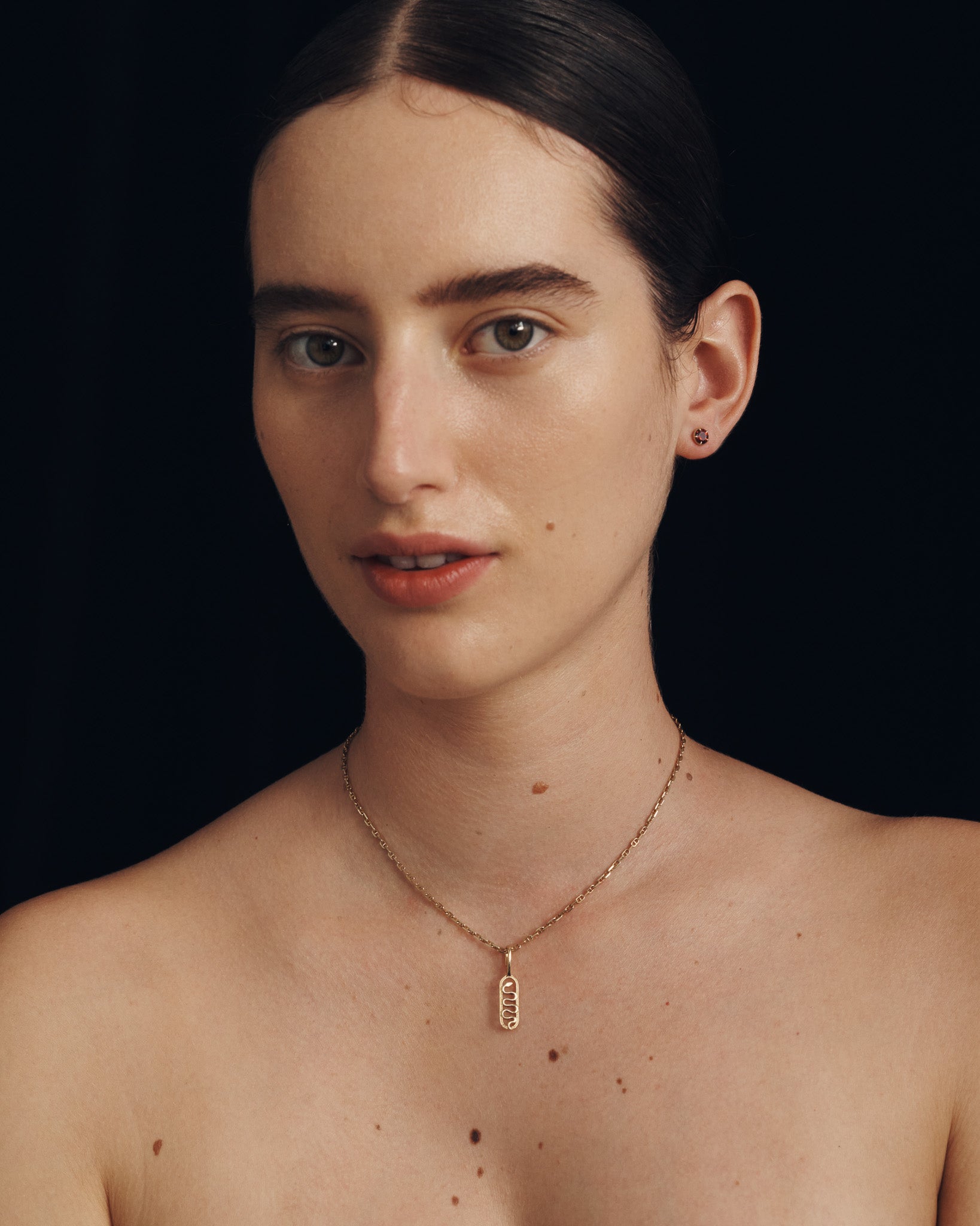 Serpent Pendant Solid Gold
