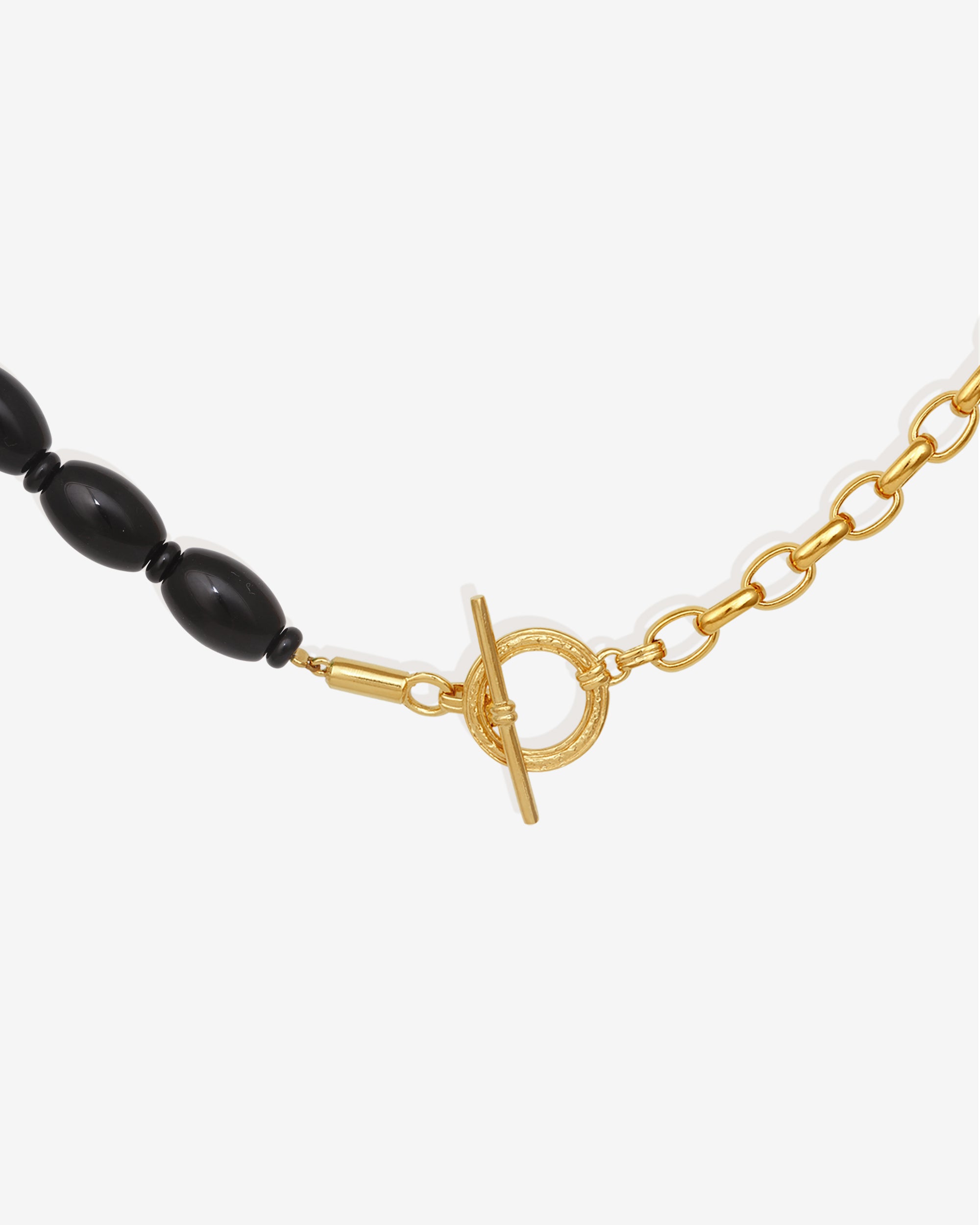 Sita Beaded Necklace Gold Vermeil, close detail