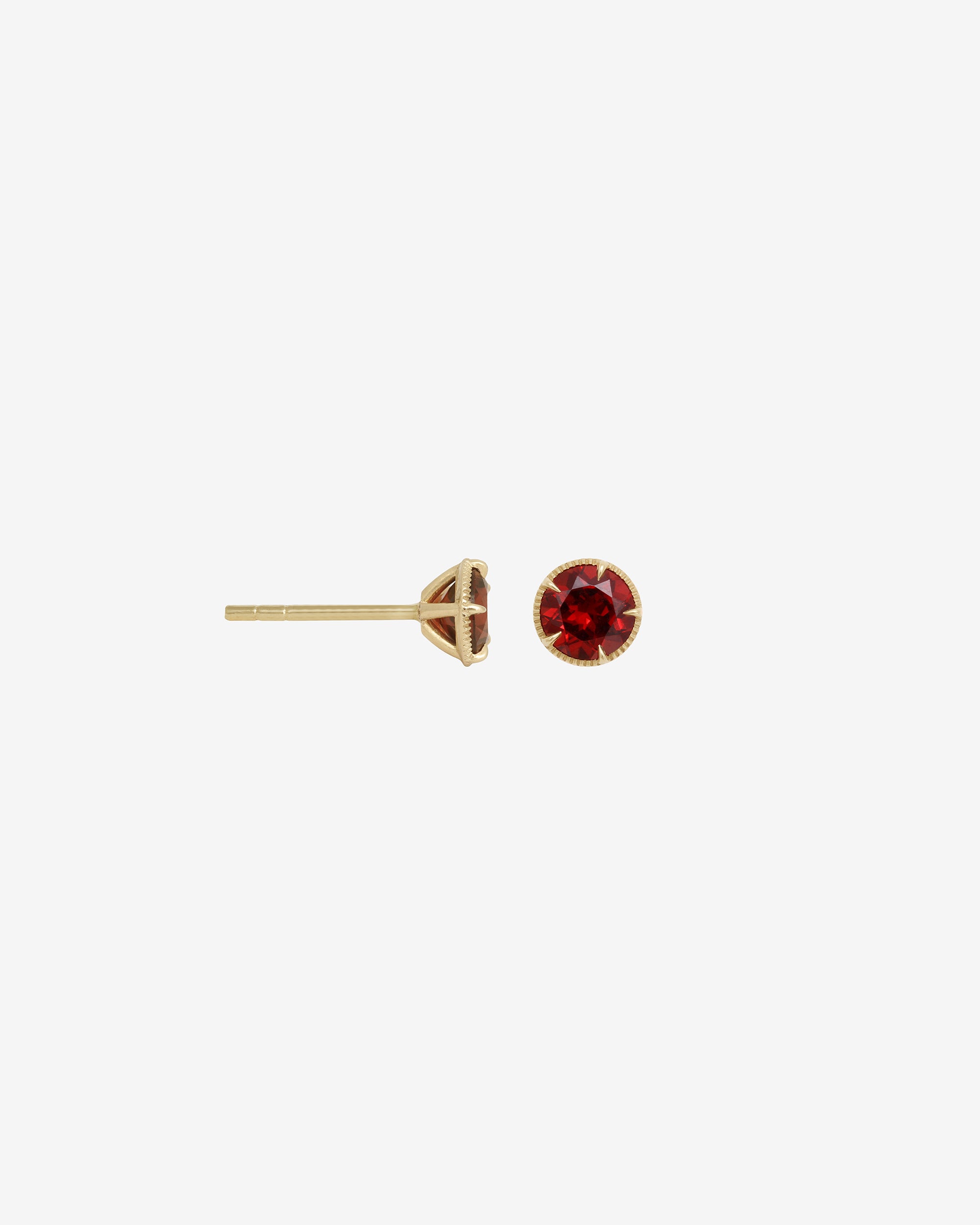 Stella 0.50ct Garnet Earrings Solid Gold
