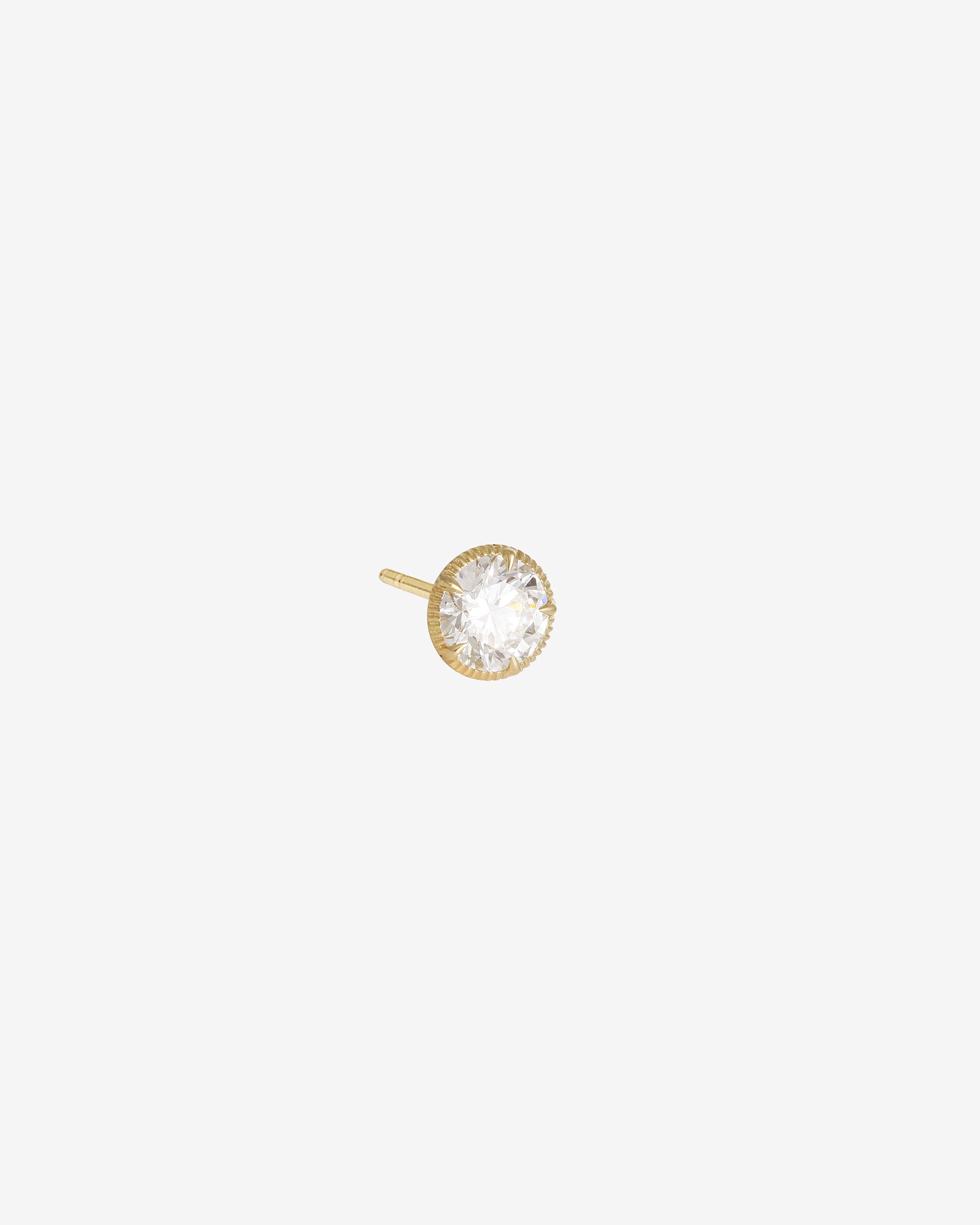 Stella 1ct Diamond Earrings Solid Gold