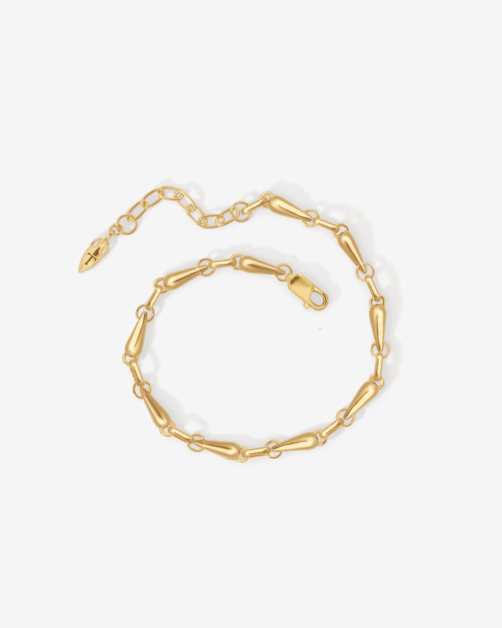 Stilla Bracelet Gold Vermeil, viewed from above