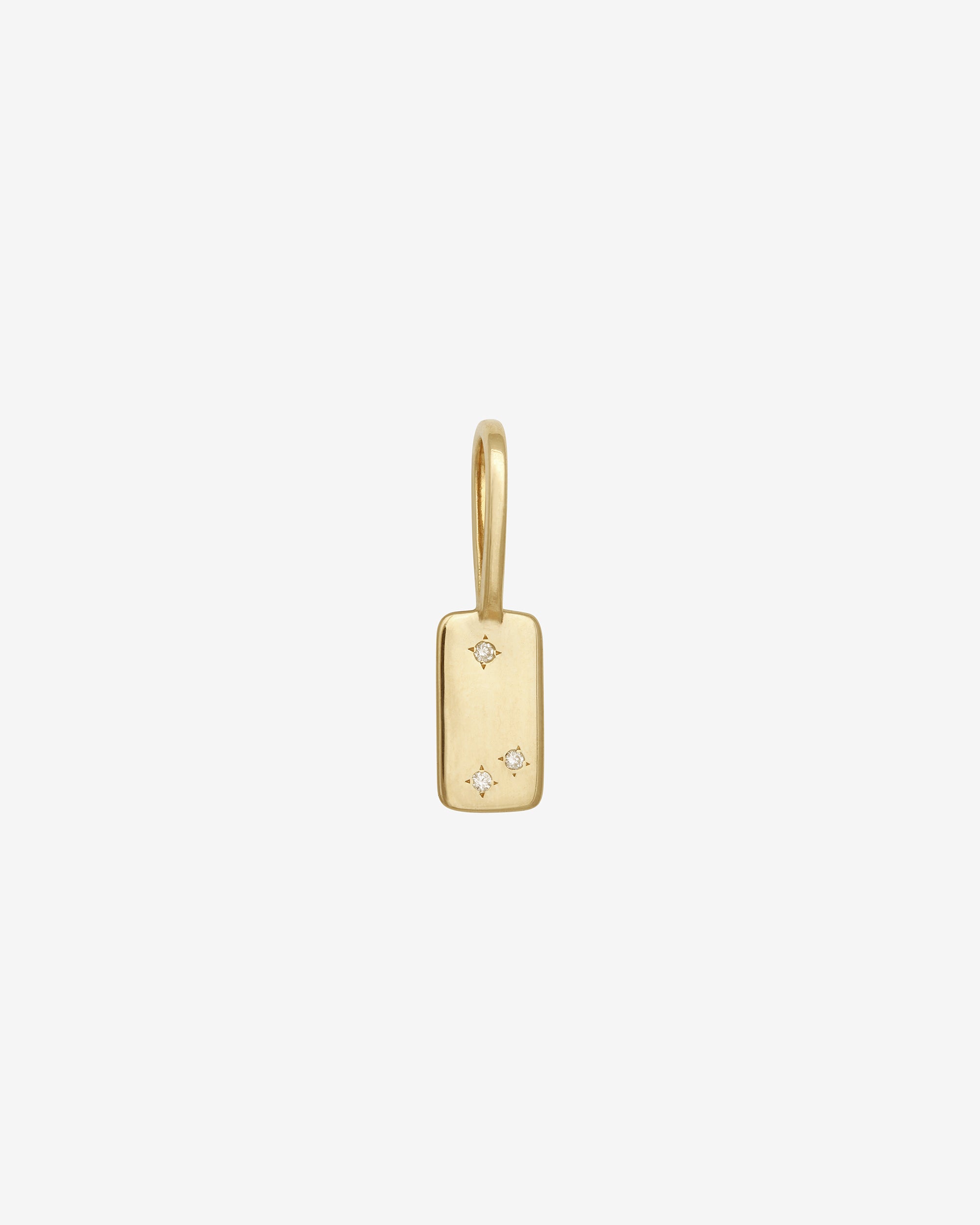 Tarot Charm Cluster Diamond Solid Gold