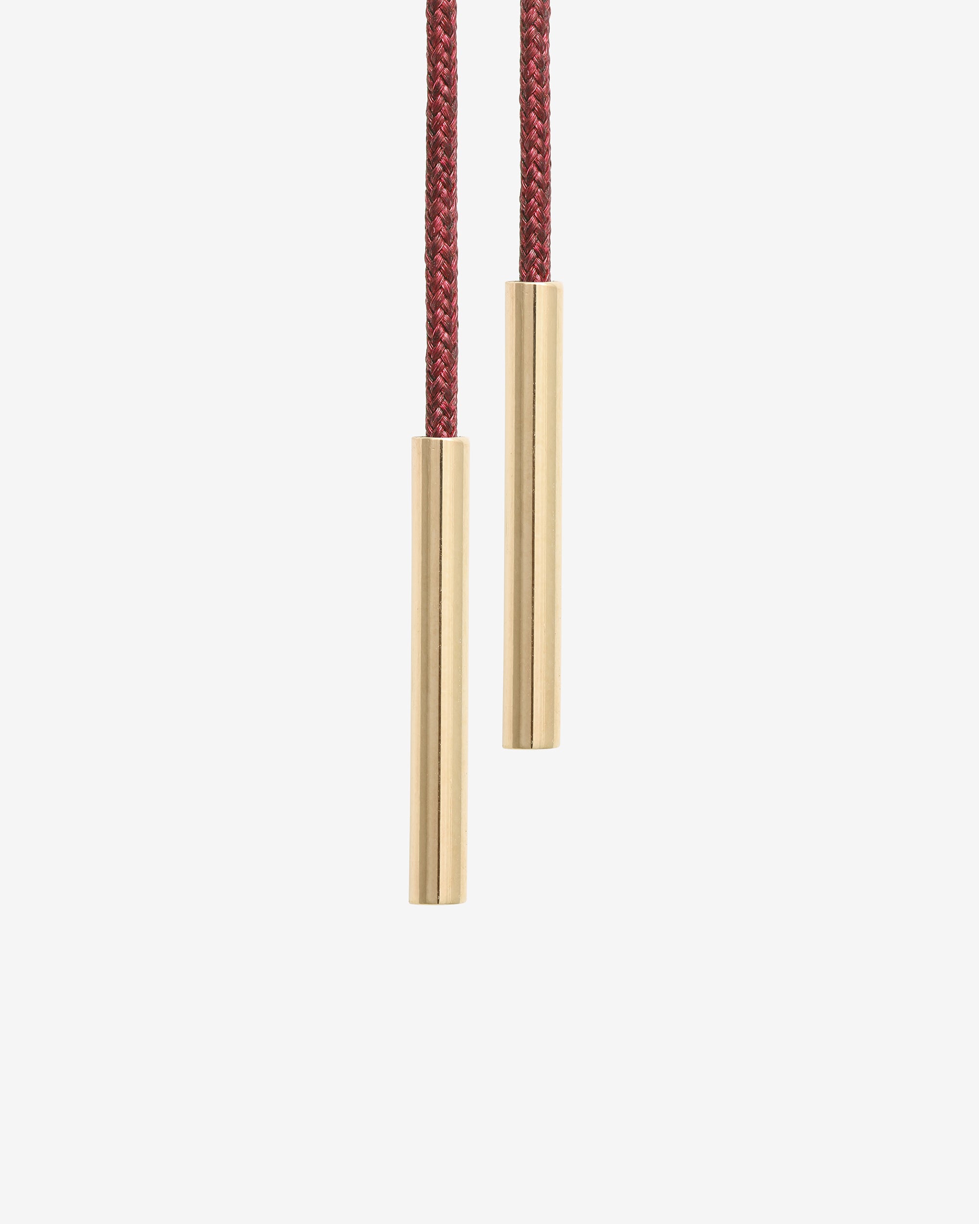 Vitis Cord Necklace Wine Solid Gold 