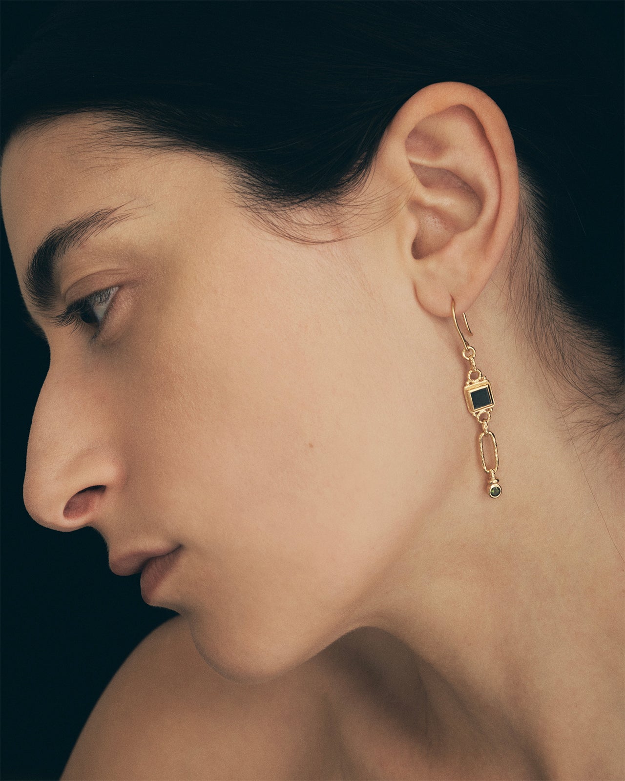 Temple of the Sun Adara Earrings Gold Vermeil