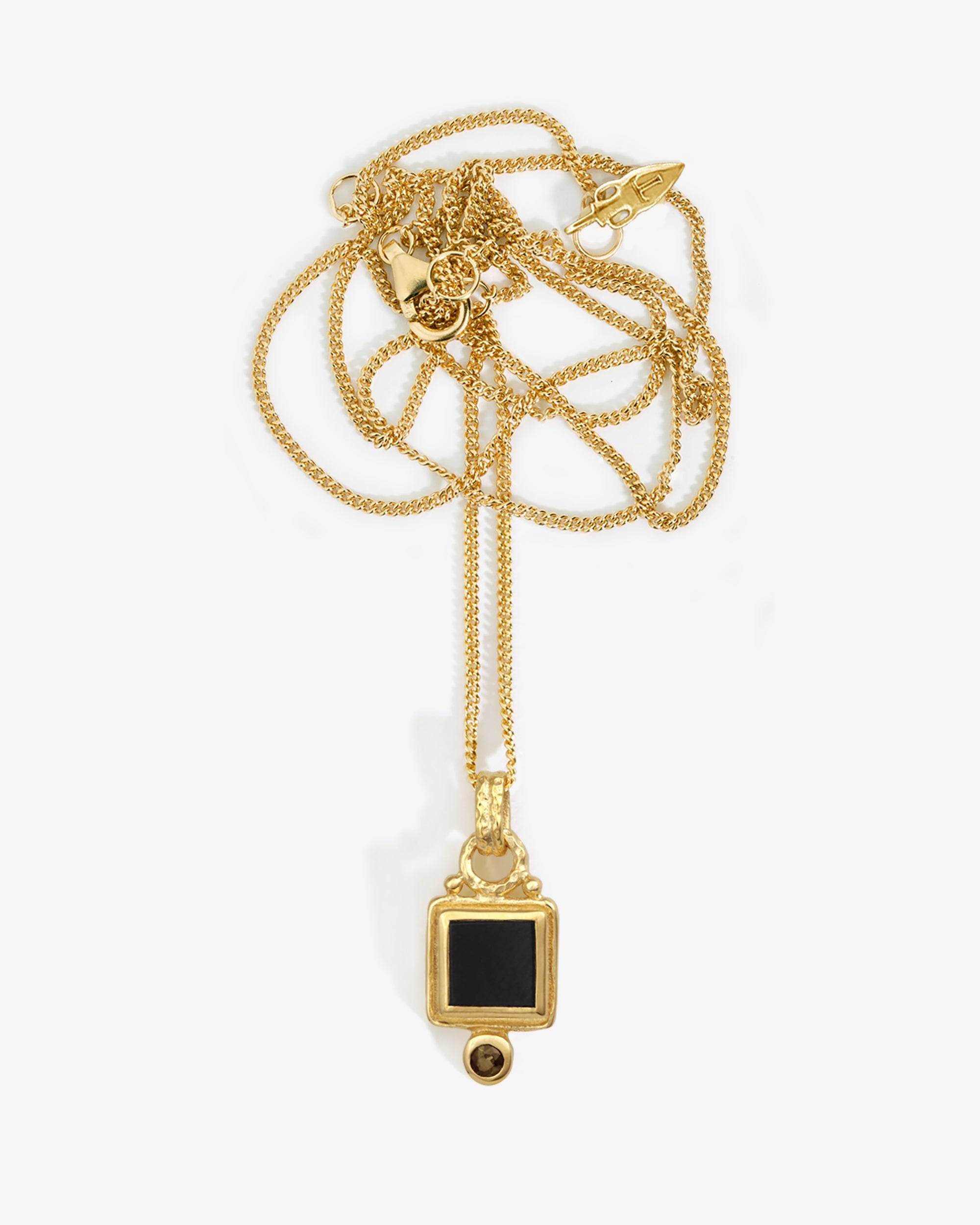 Temple of the Sun Adara Necklace Gold Vermeil