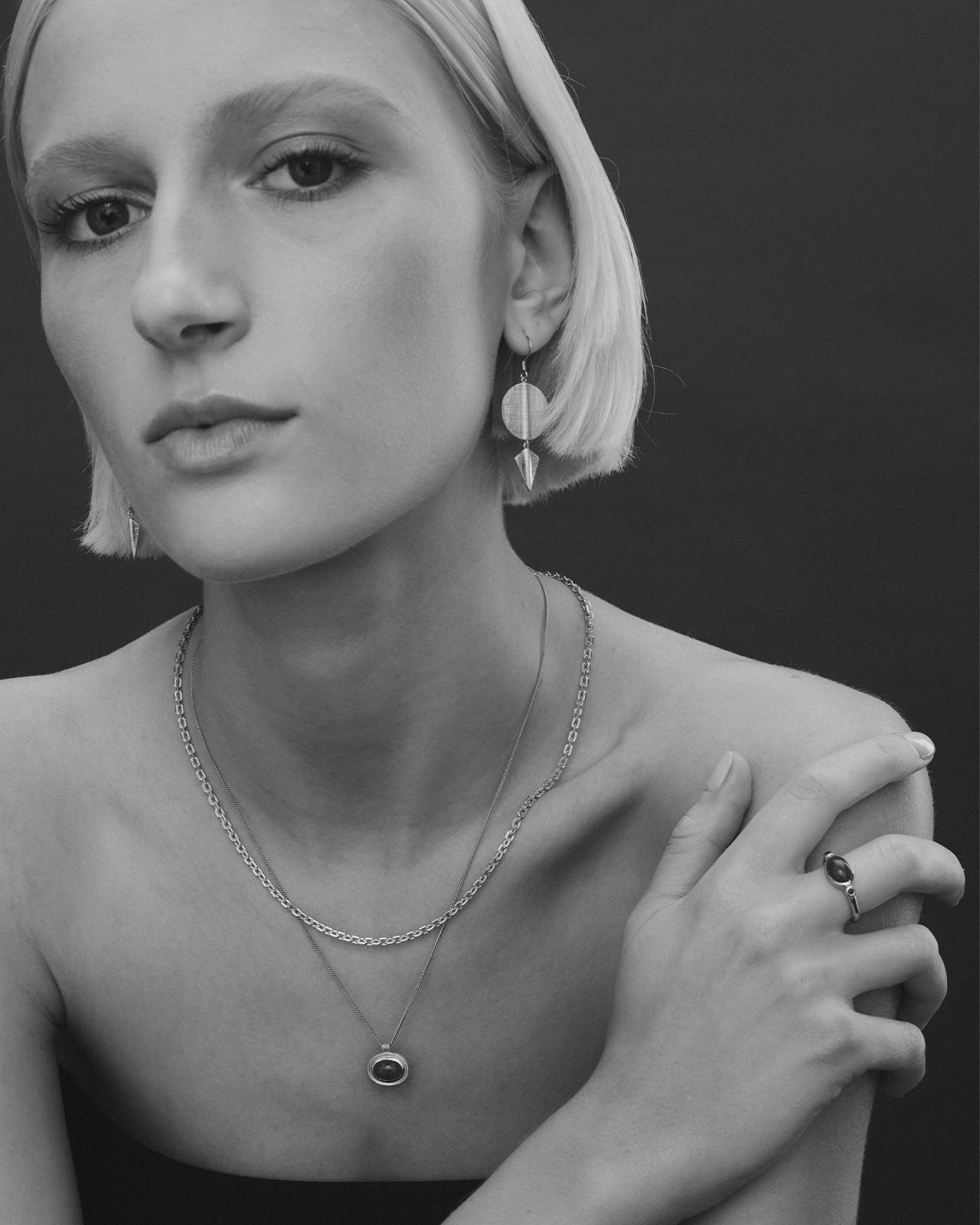 Temple of the Sun Aegean Disc Earrings Gold Vermeil