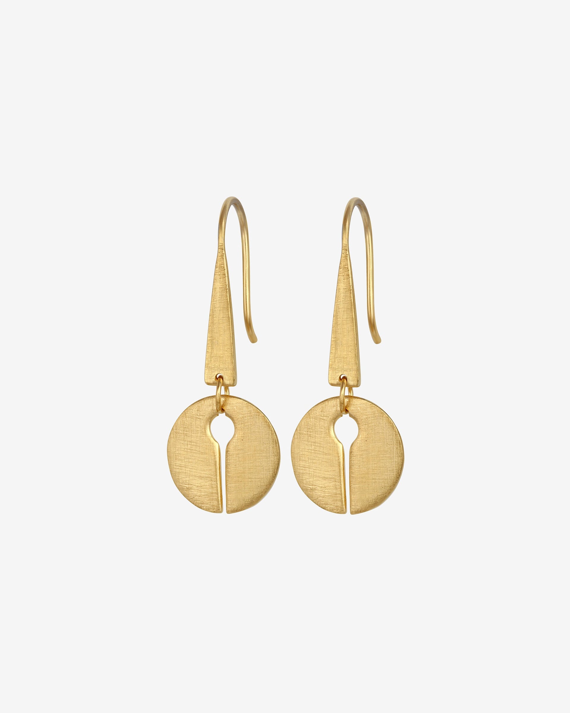Aegina Earrings Gold Vermeil