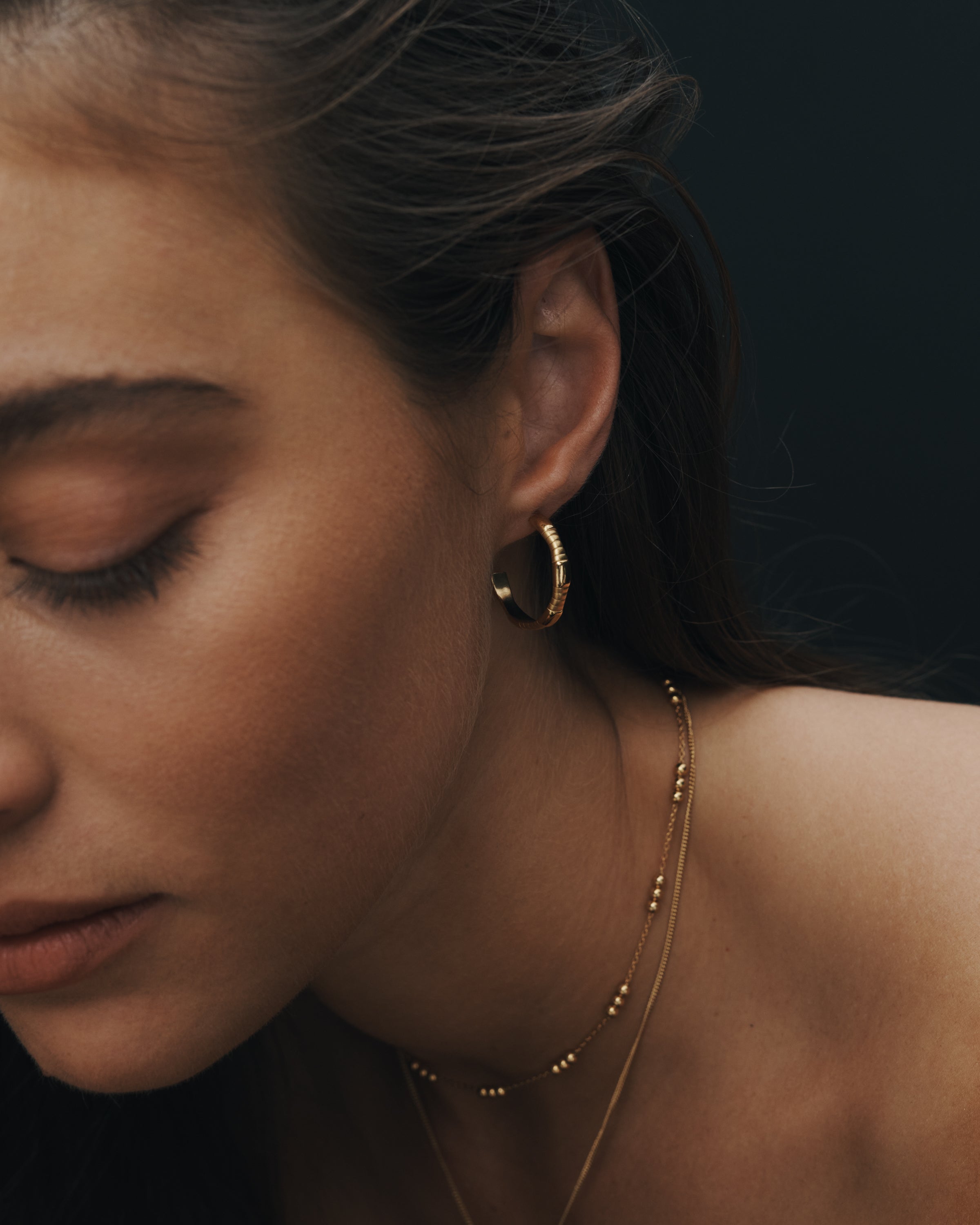 Temple of the Sun Alba Station Chain Gold Vermeil