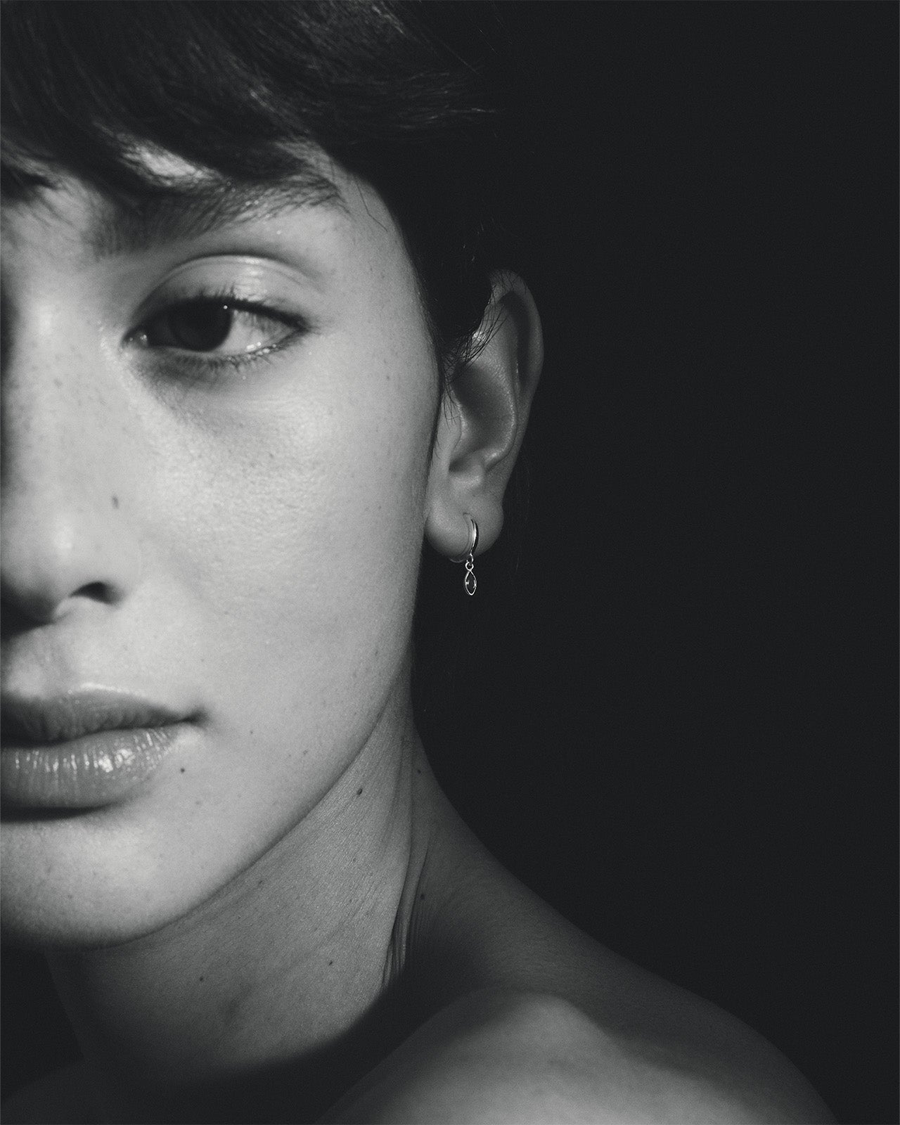 Temple of the Sun Alessandra Earrings Iolite Silver