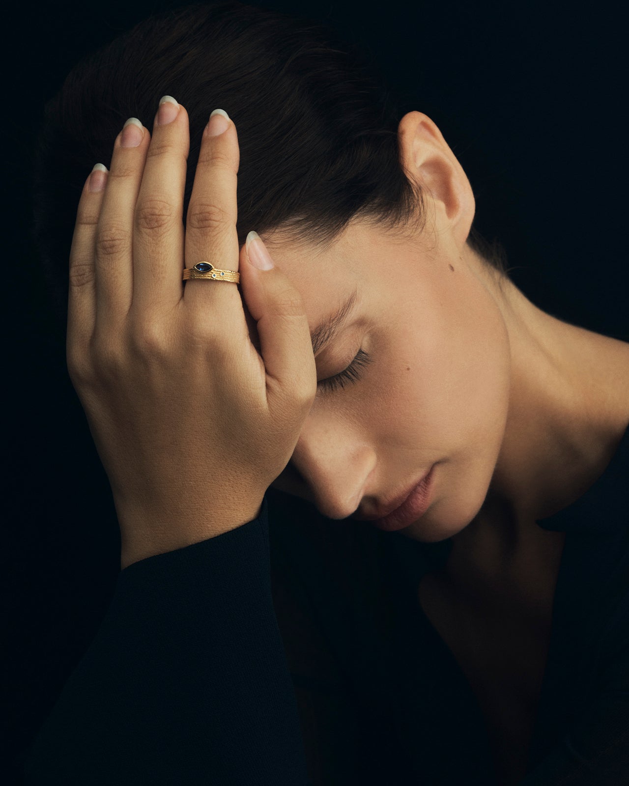 Temple of the Sun Alessandra Ring Gold Vermeil