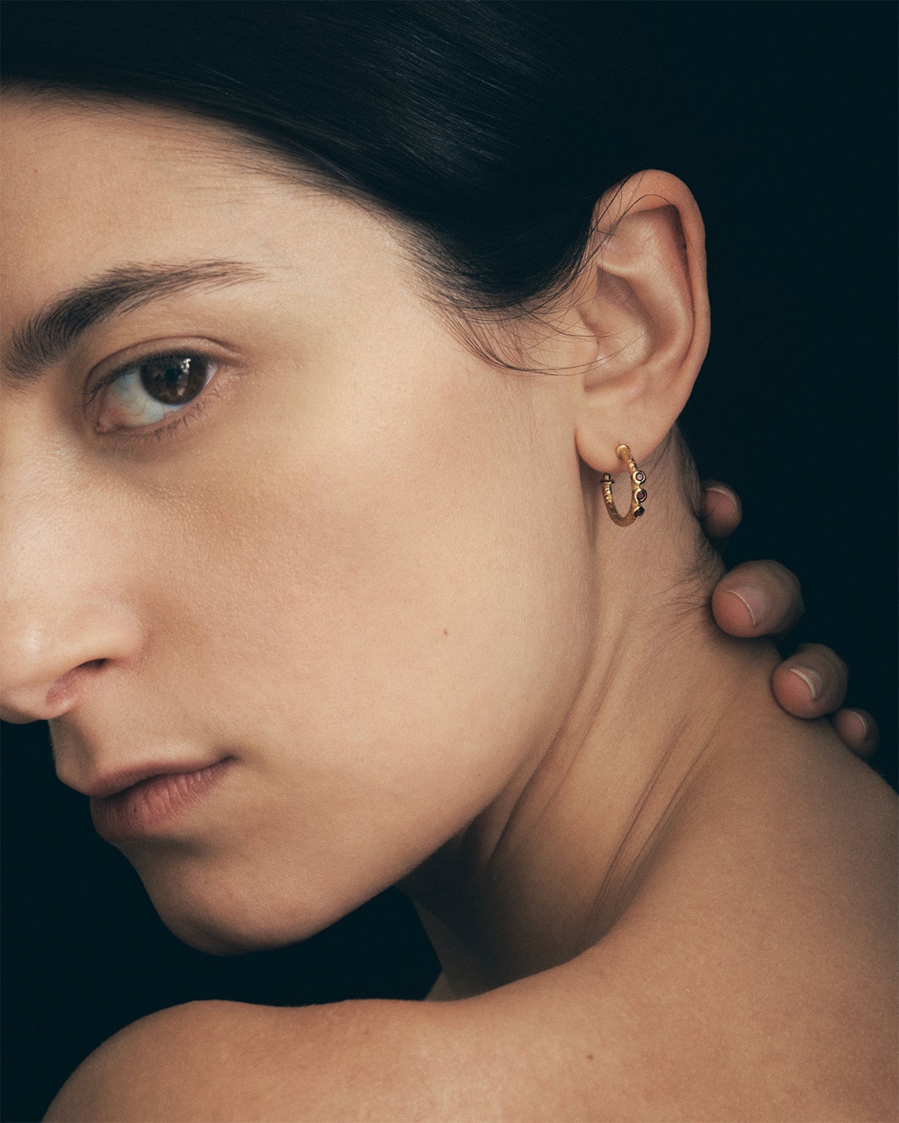 Temple of the Sun Align Earrings Gold Vermeil