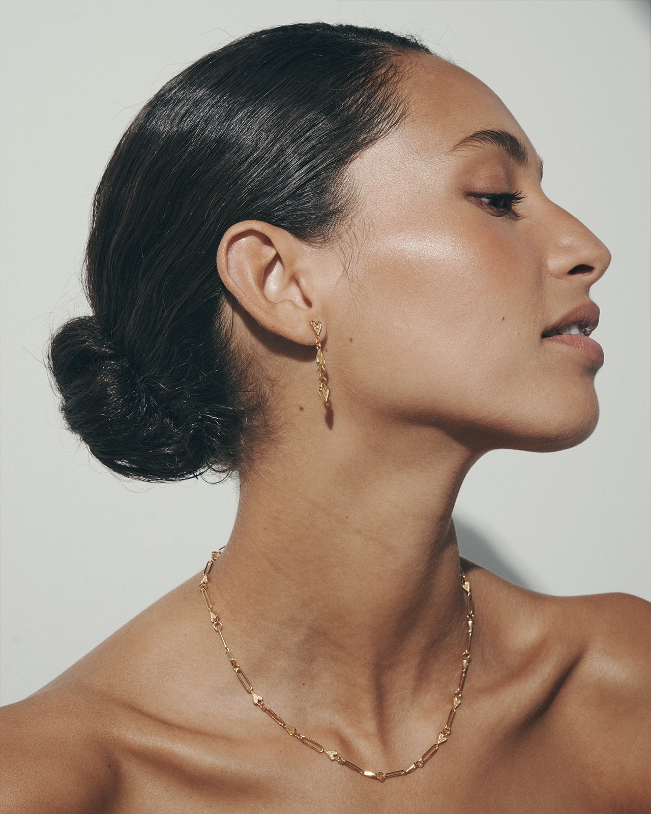 Temple of the Sun Amore Chain Necklace Gold Vermeil