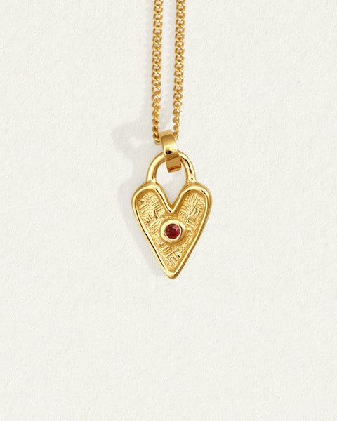 LEONA 18k Gold Vermeil Pendant Necklace | INXSKY