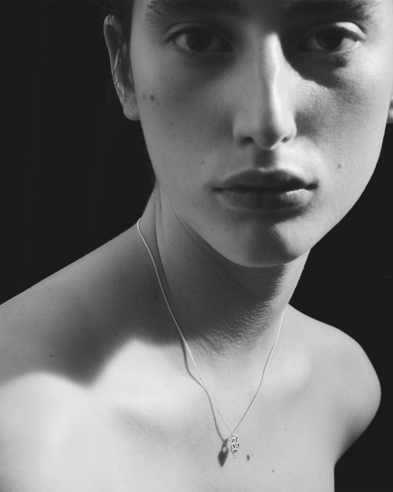 Temple of the Sun Amore Necklace Silver