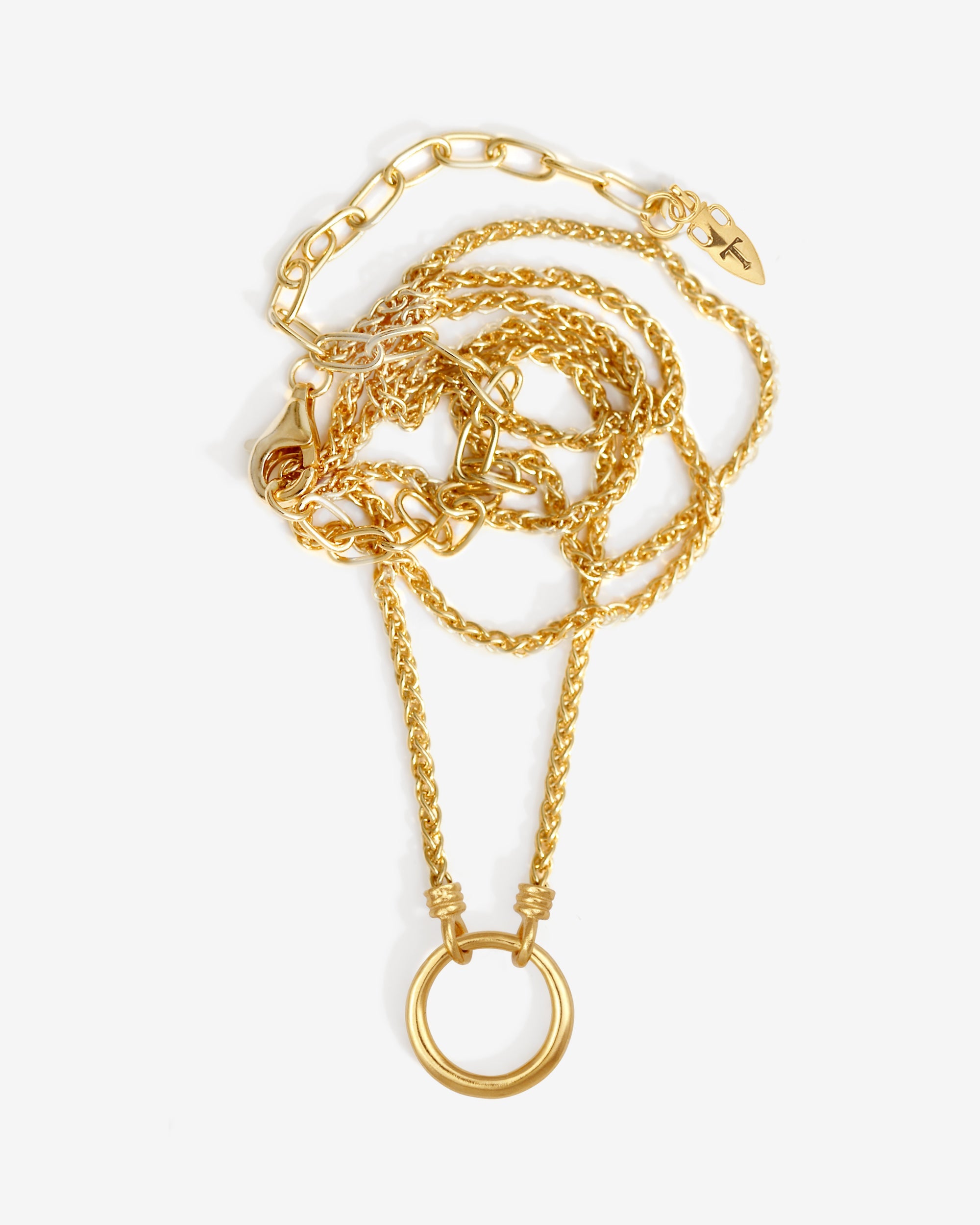 Temple of the Sun Anisha Necklace Gold Vermeil