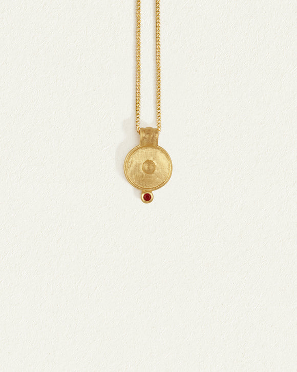 Temple of the Sun Argos Necklace Gold Vermeil