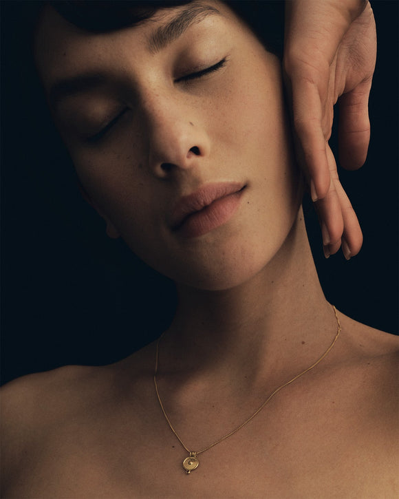 Temple of the Sun Argos Necklace Gold Vermeil