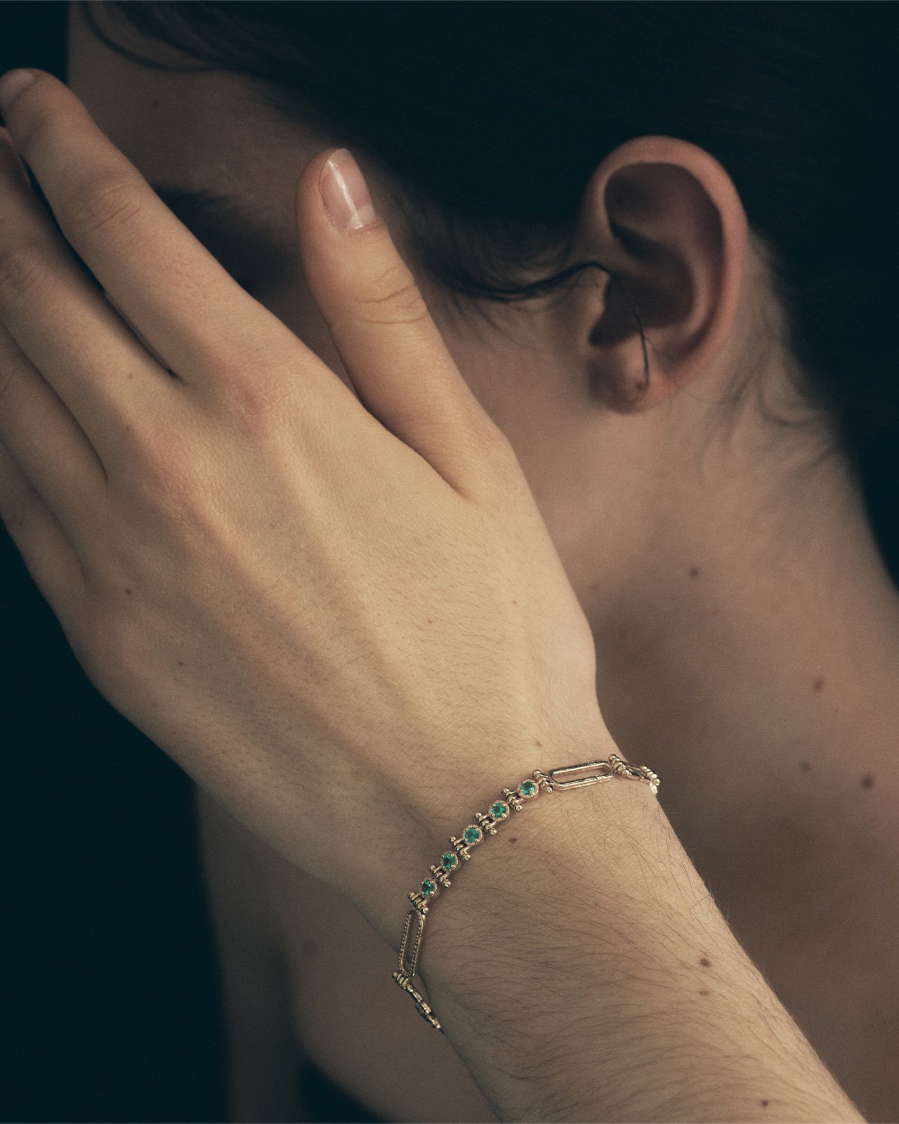 Temple of the Sun Asteria Bracelet Solid Gold