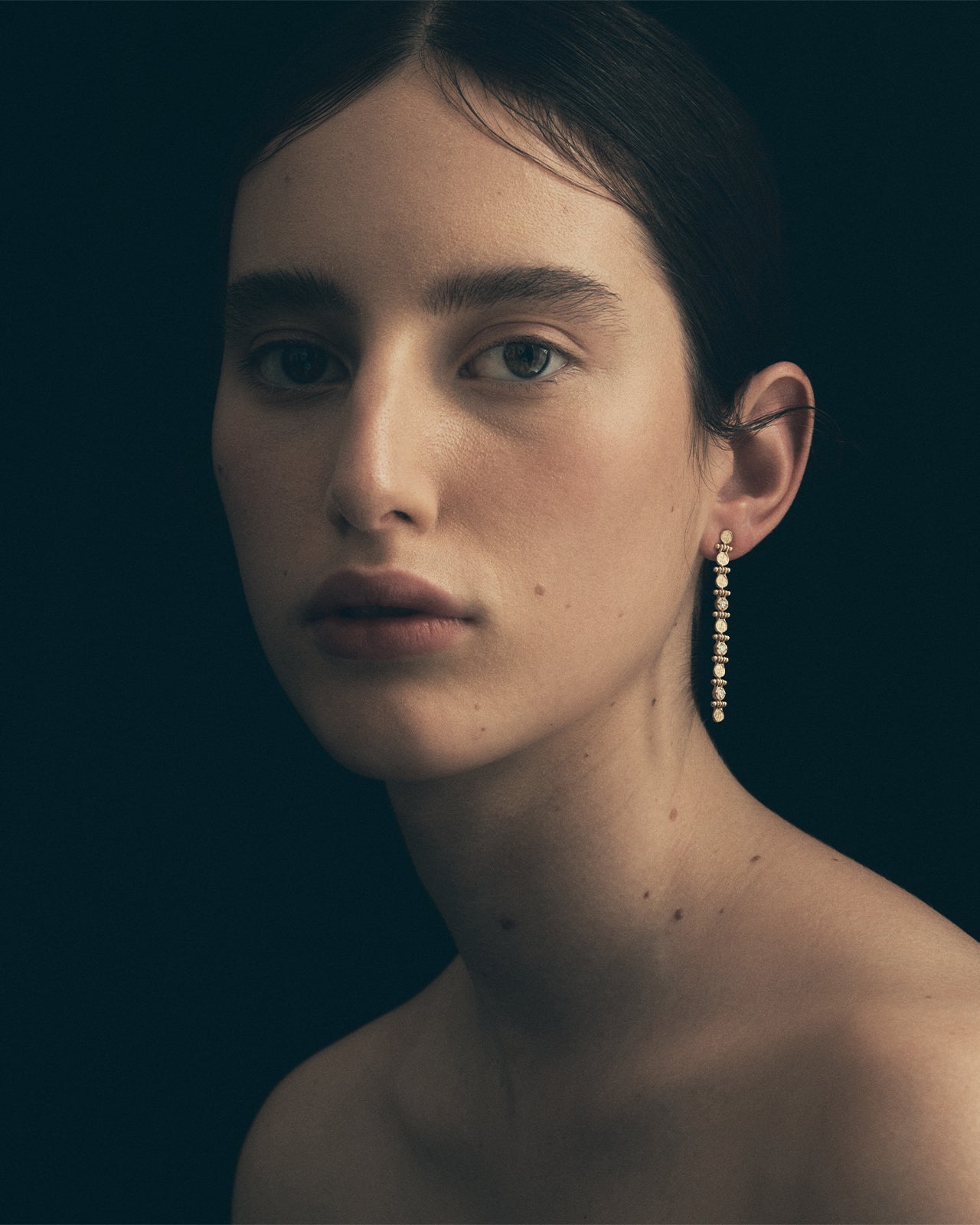 Asteria Earrings Diamond Solid Gold – Temple of the Sun