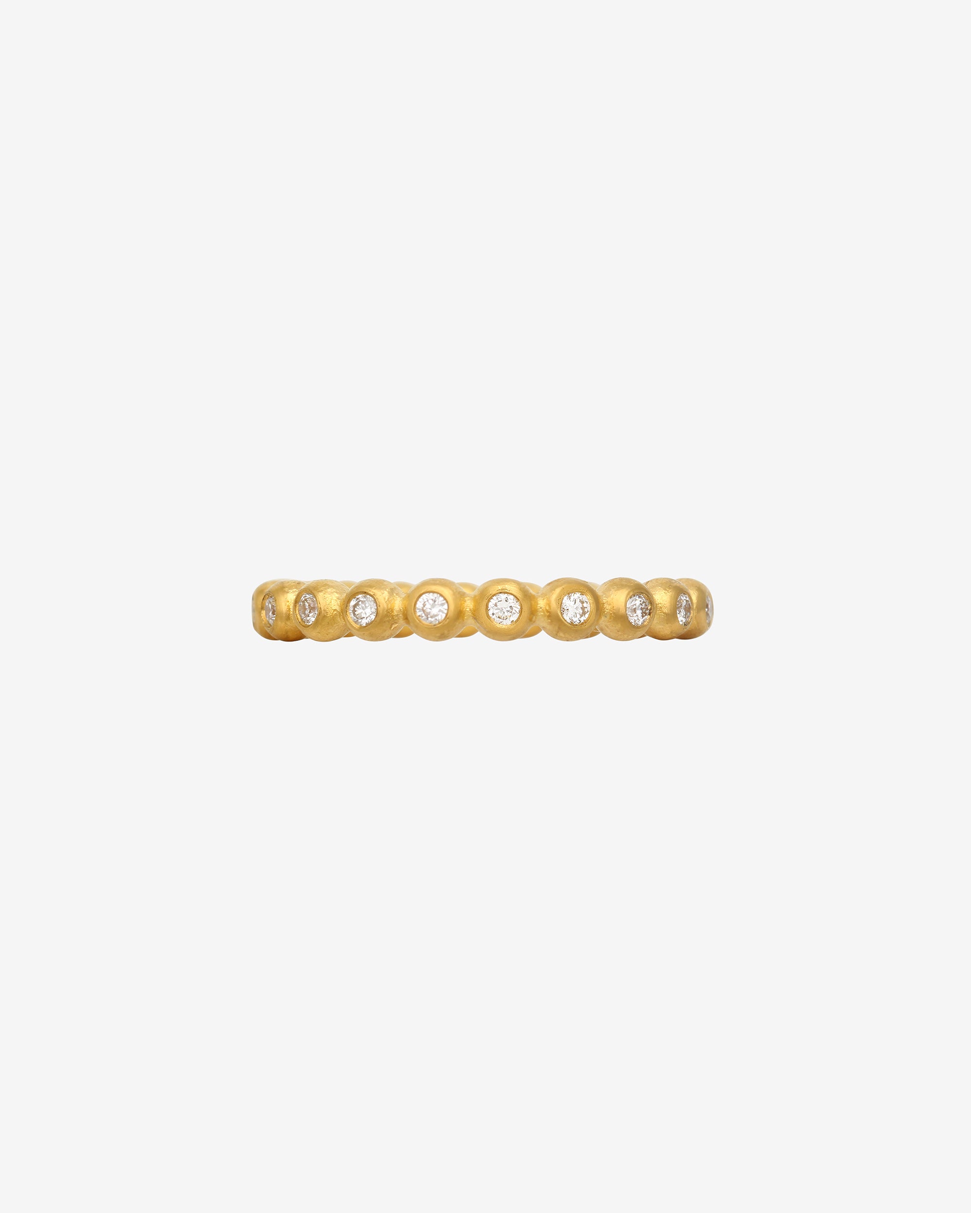Temple of the Sun Ayana Eternity Ring Diamond Solid Gold