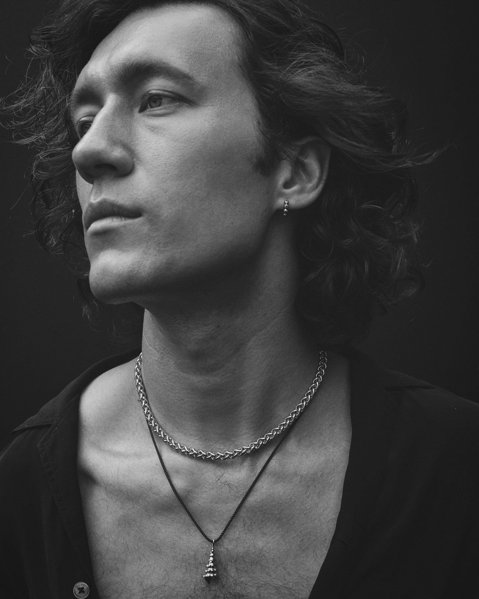 Temple of the Sun Ayana Huggies Topaz Silver