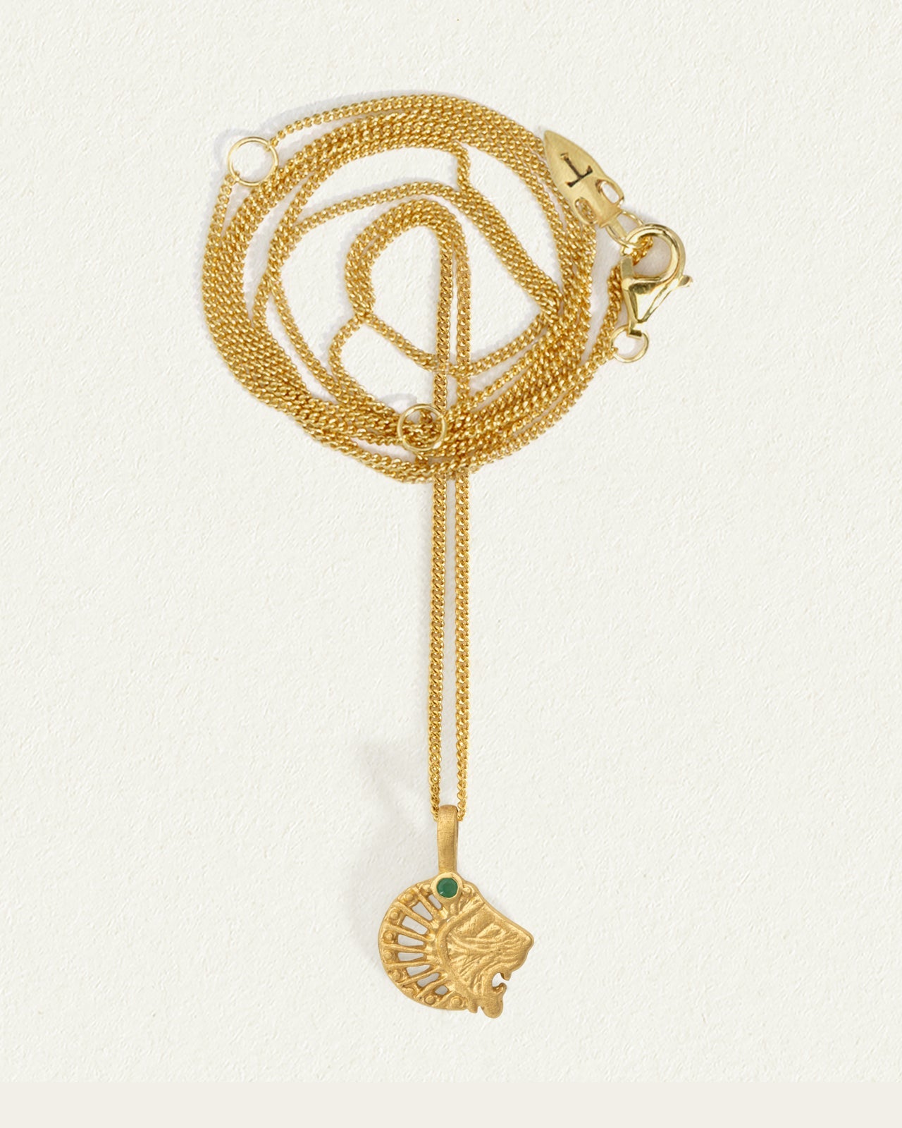 Babylon Small Necklace Gold Vermeil – Temple of the Sun Jewellery